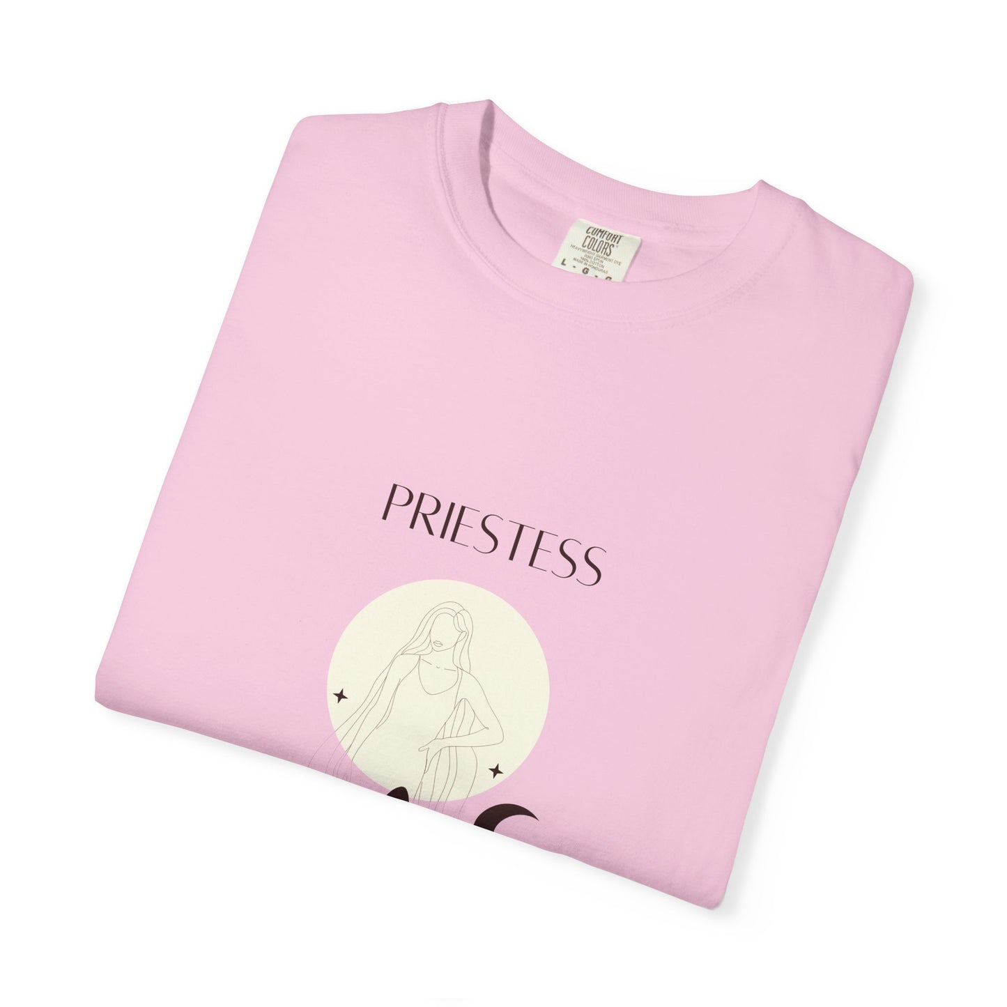 Bohemian Priestess T-Shirt | Unisex Garment-Dyed Tee for Spiritual Souls