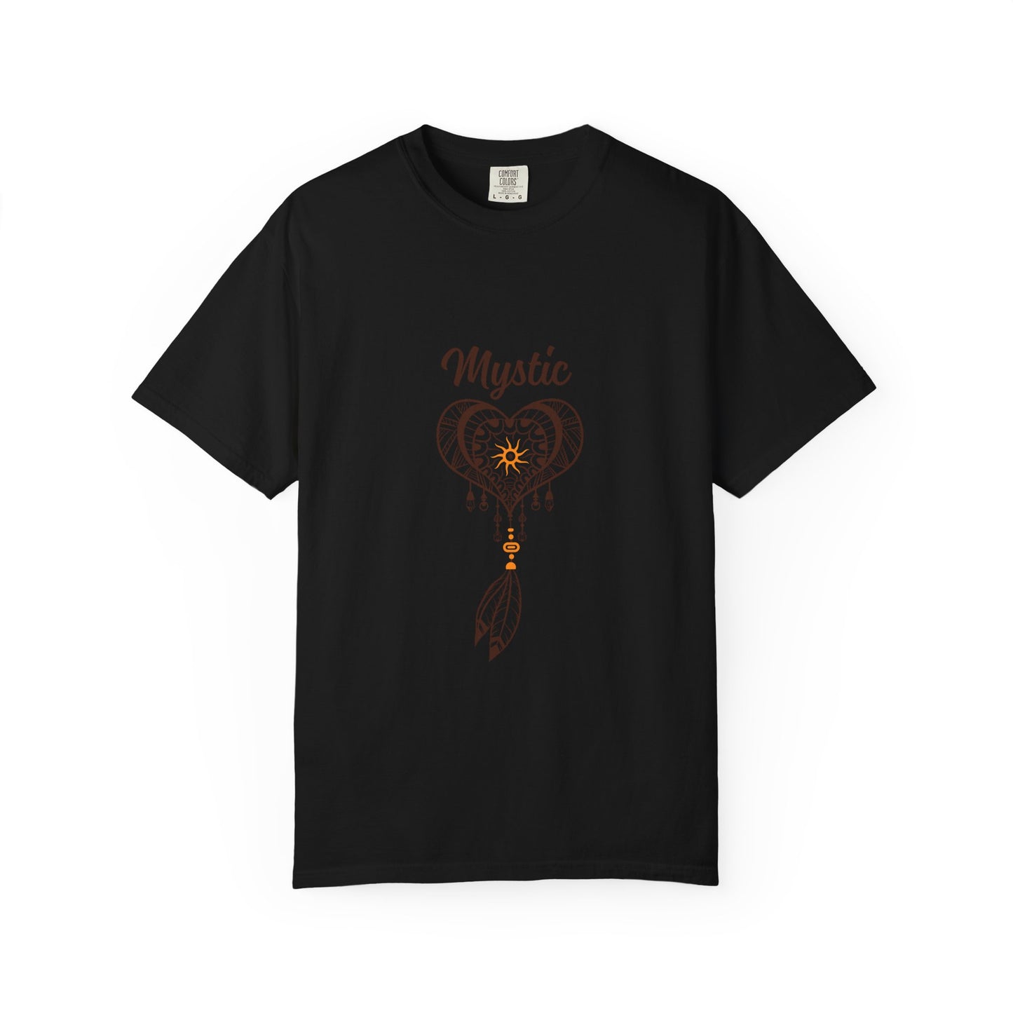 Mystic Heart Unisex T-shirt – Bohemian Style Graphic Tee