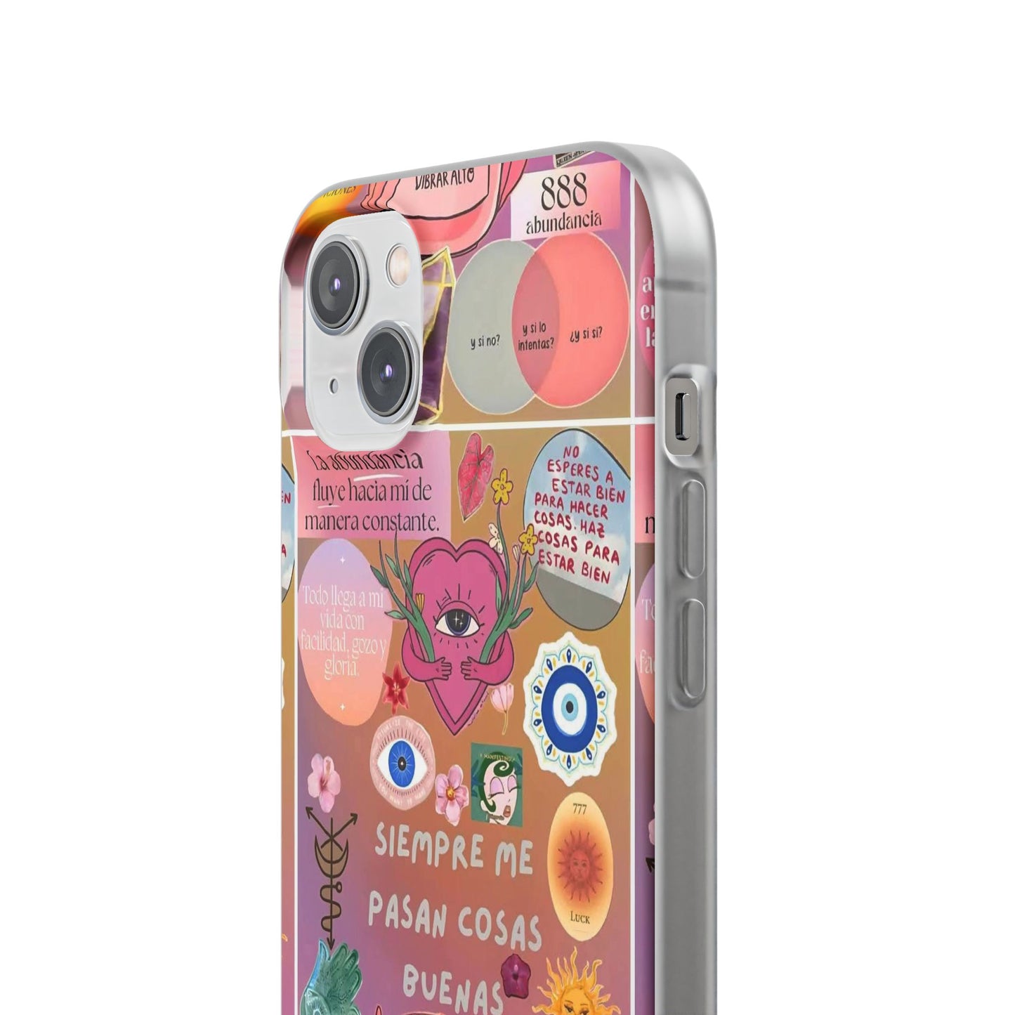 Colorful Affirmation Phone Cases, Positive Vibe Cases for iPhone, Flexible Phone Protection, Unique Gifts for Friends