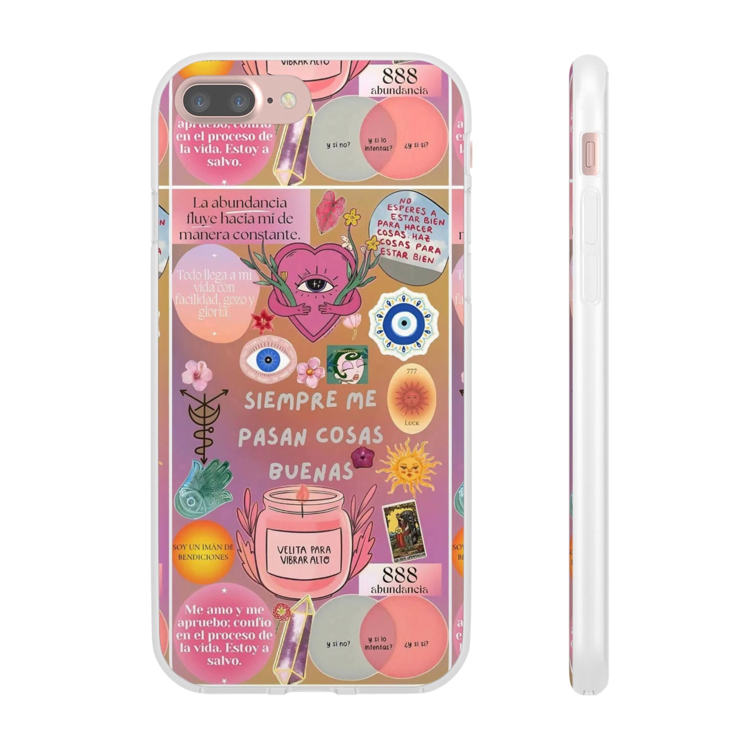 Colorful Affirmation Phone Cases, Positive Vibe Cases for iPhone, Flexible Phone Protection, Unique Gifts for Friends