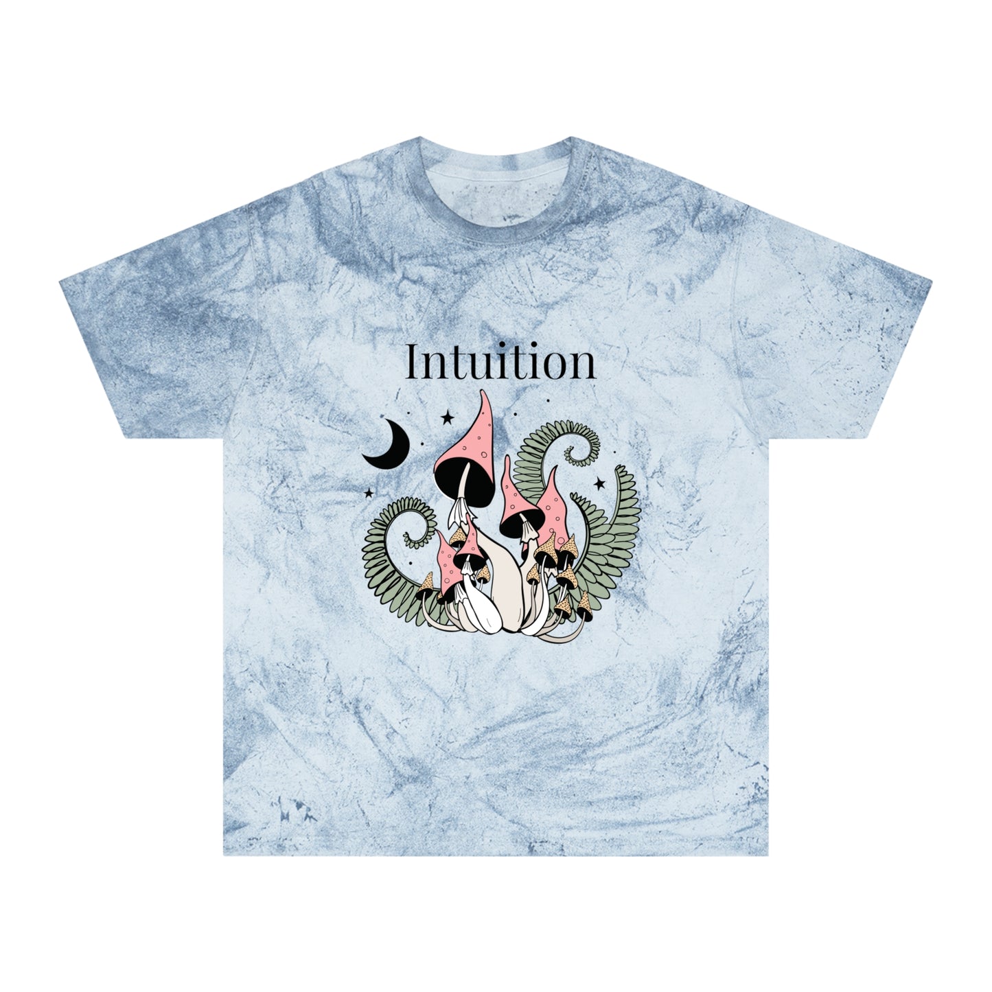 Intuition Unisex Color Blast T-Shirt - Bohemian Vibe for Nature Lovers