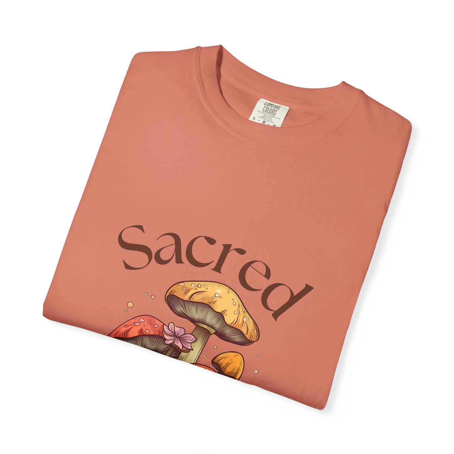 Sacred Mushroom Unisex Garment-Dyed T-Shirt