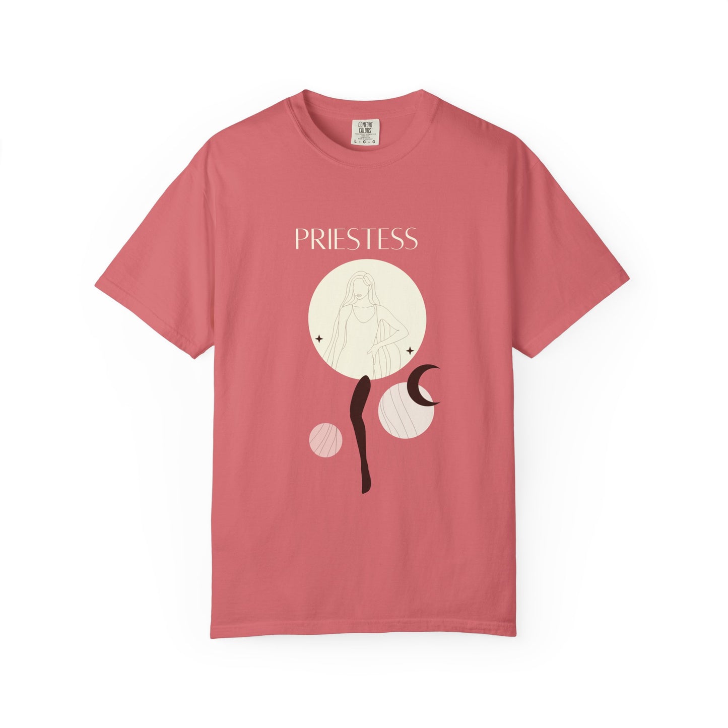 Boho Goddess Graphic Tee - Unisex Garment-Dyed T-Shirt