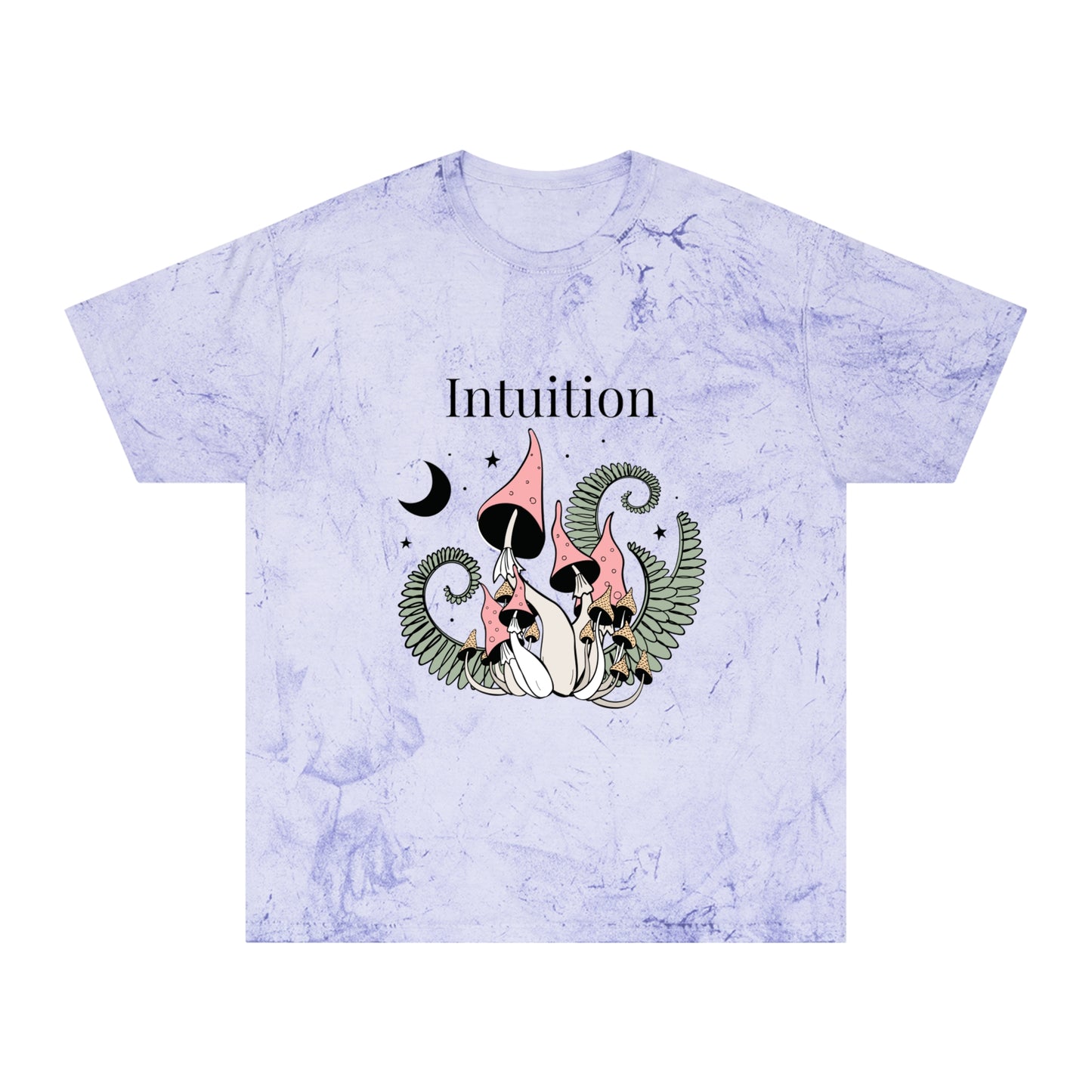 Intuition Unisex Color Blast T-Shirt - Bohemian Vibe for Nature Lovers