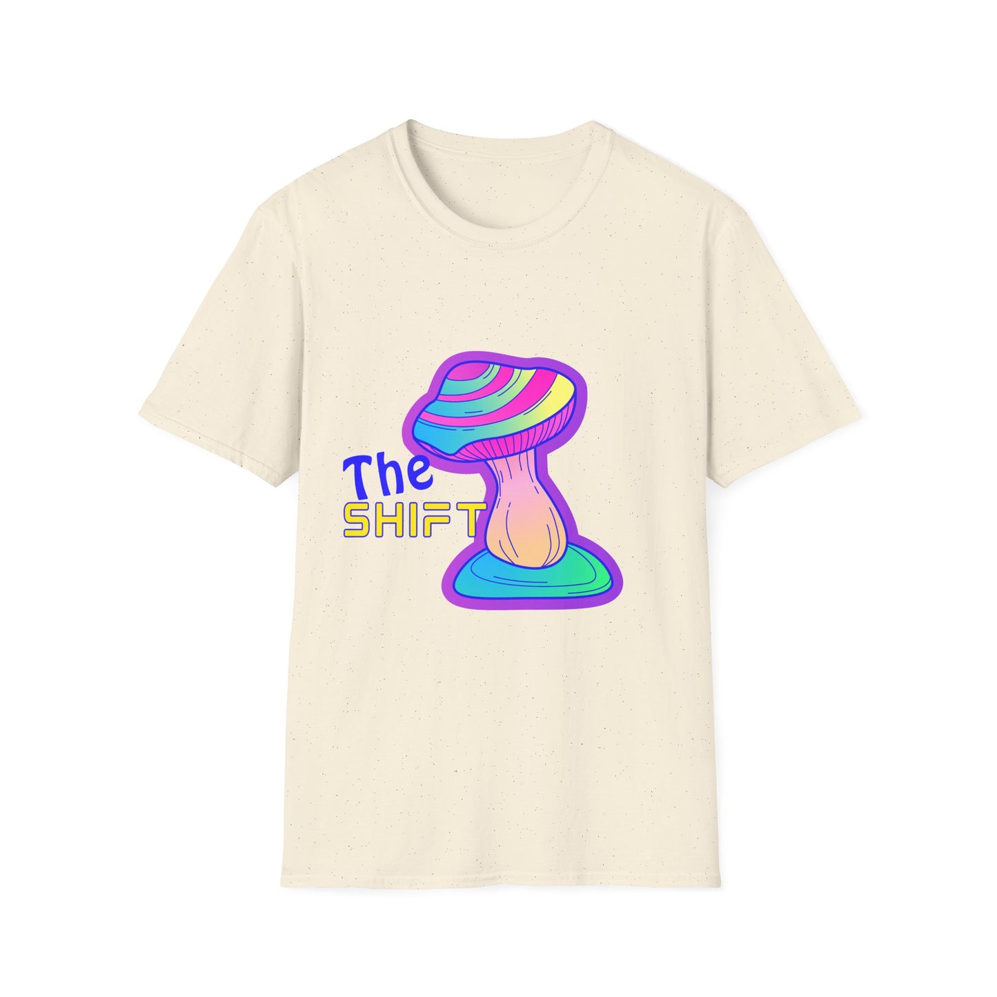 Colorful Psychedelic Unisex T-Shirt - 'The Shift' Graphic Tee for Festivals & Everyday Wear
