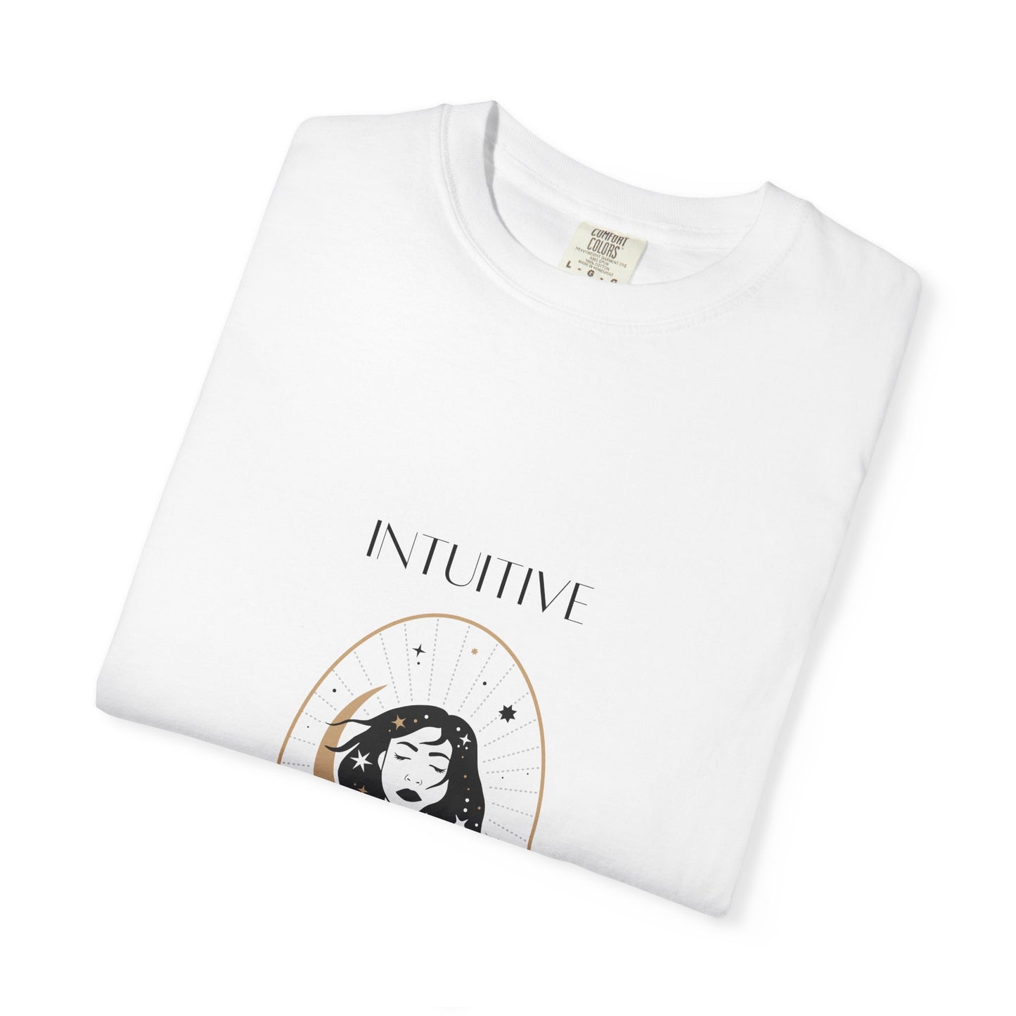 Intuitive Unisex Garment-Dyed T-Shirt | Astrology-Inspired Design