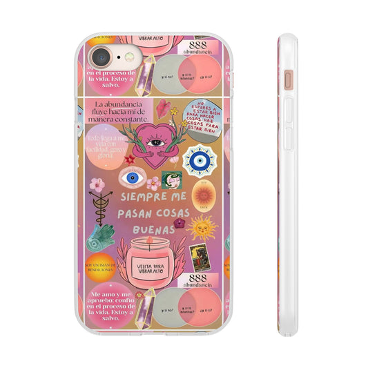 Colorful Affirmation Phone Cases, Positive Vibe Cases for iPhone, Flexible Phone Protection, Unique Gifts for Friends