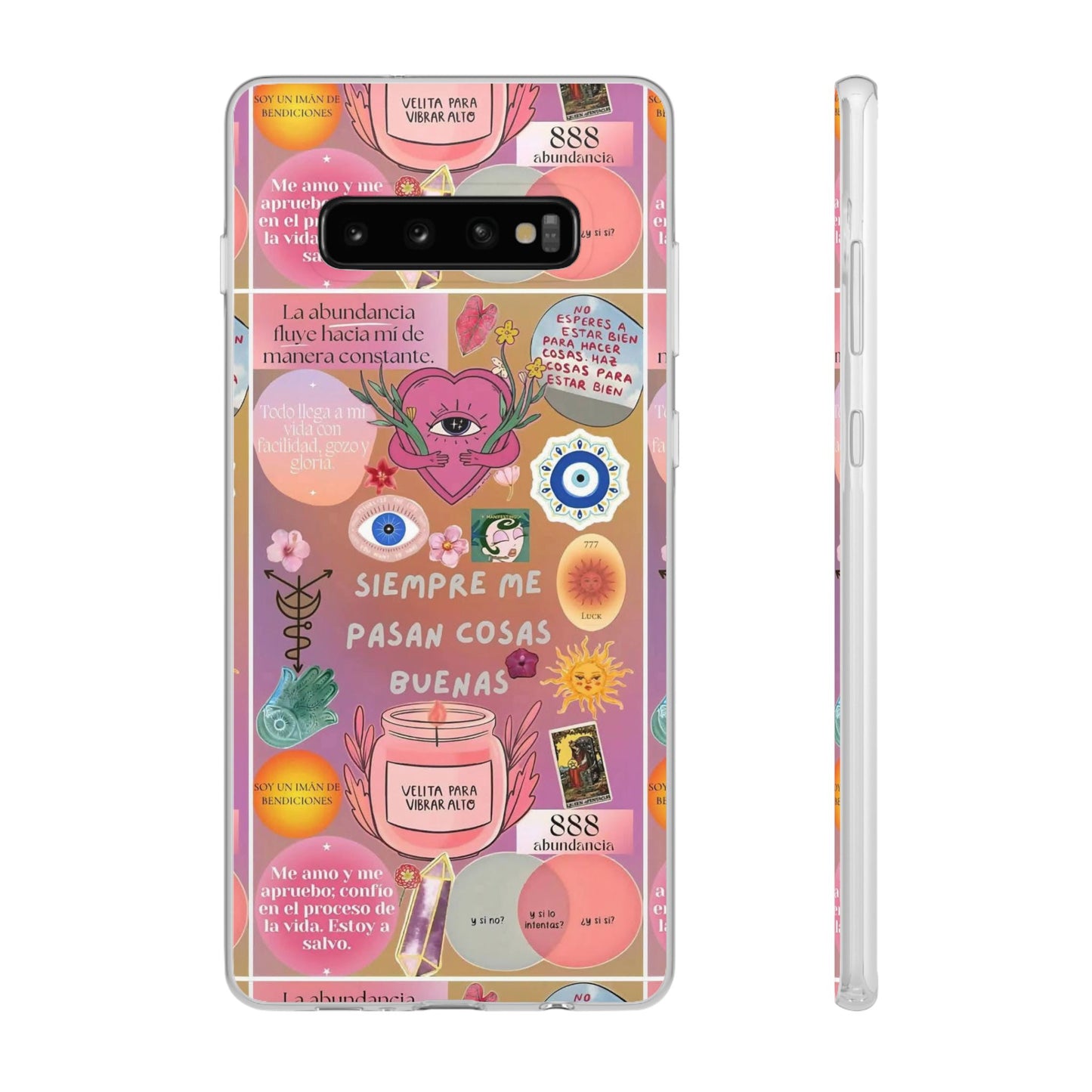 Colorful Affirmation Phone Cases, Positive Vibe Cases for iPhone, Flexible Phone Protection, Unique Gifts for Friends