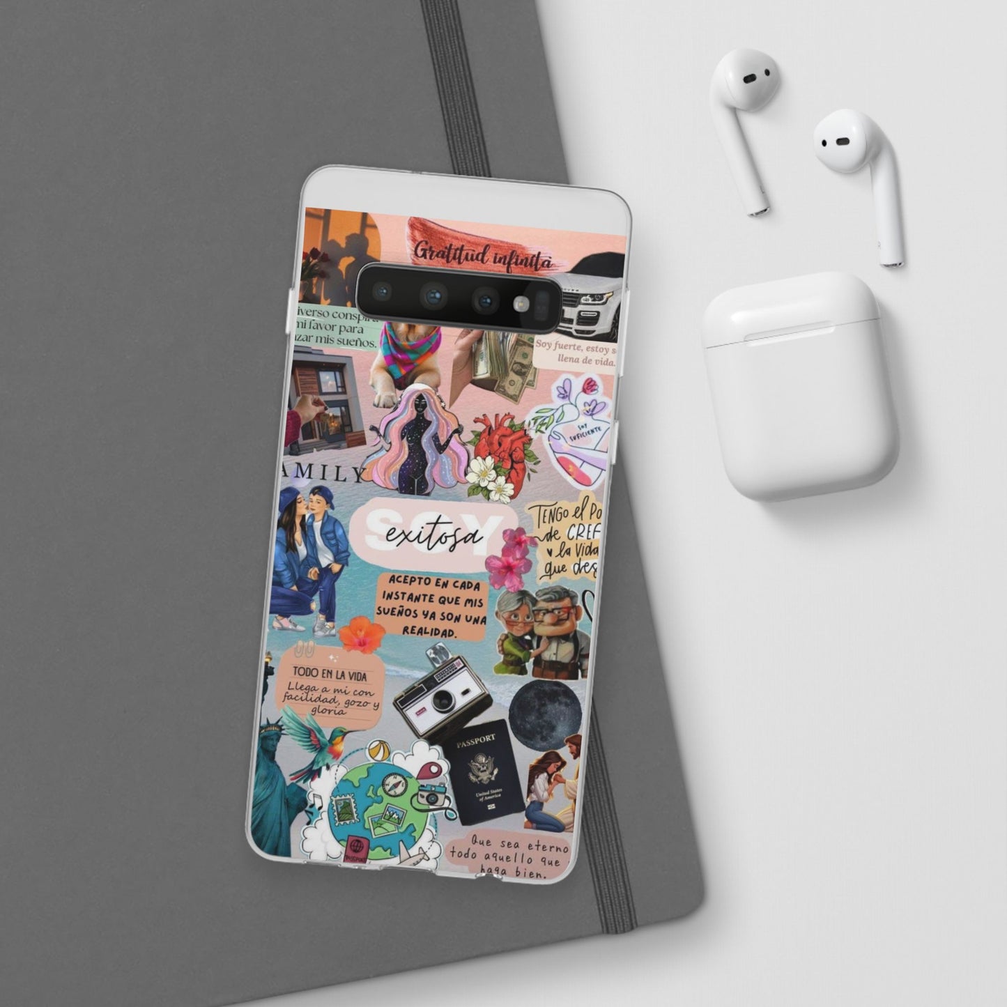 Colorful Inspirational Phone Case, Motivational iPhone Cover, Fun Phone Accessory, Unique Gift for Creative Souls, Flexible Cases for [...]