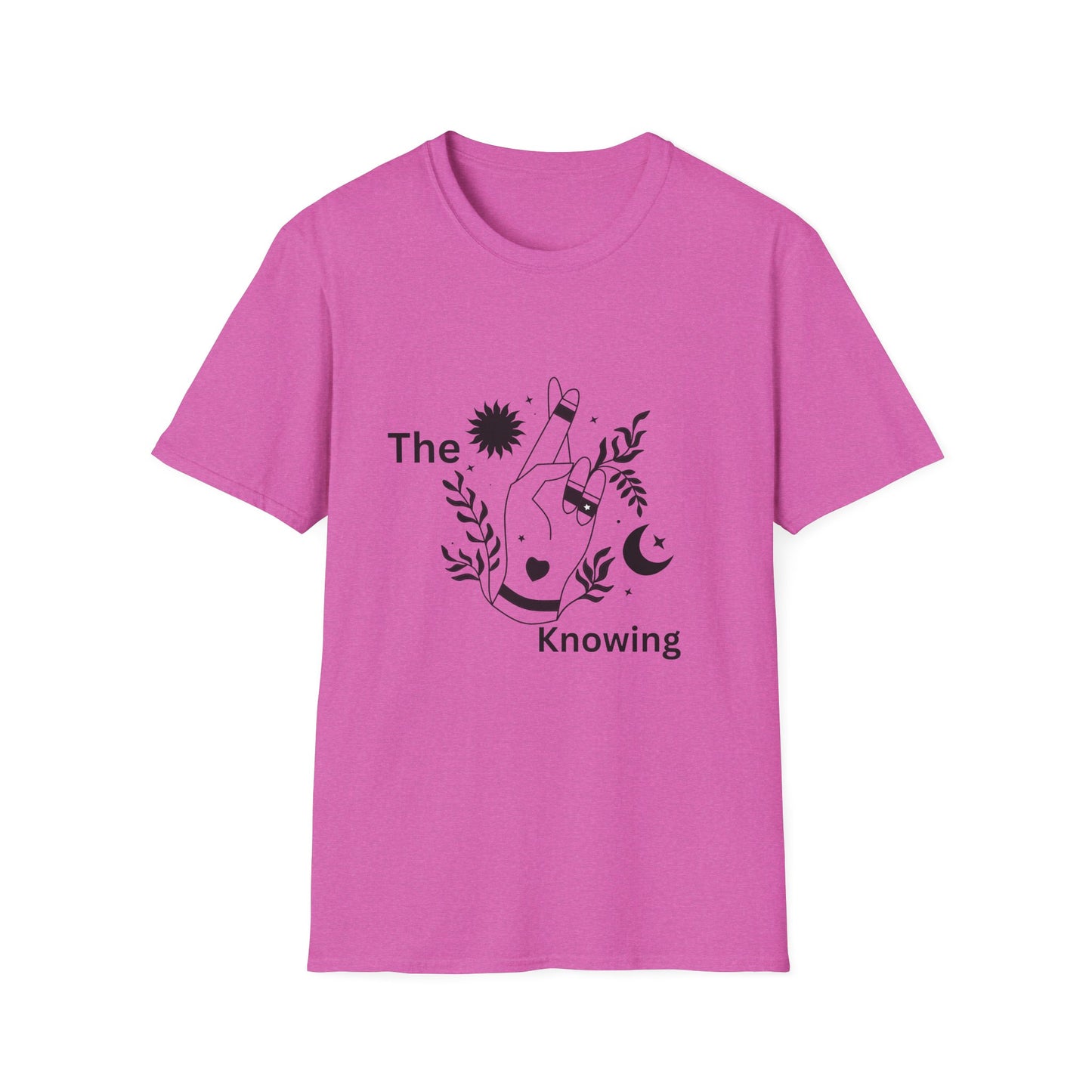 Unisex Softstyle T-Shirt - "The Knowing" Floral Graphic Tee