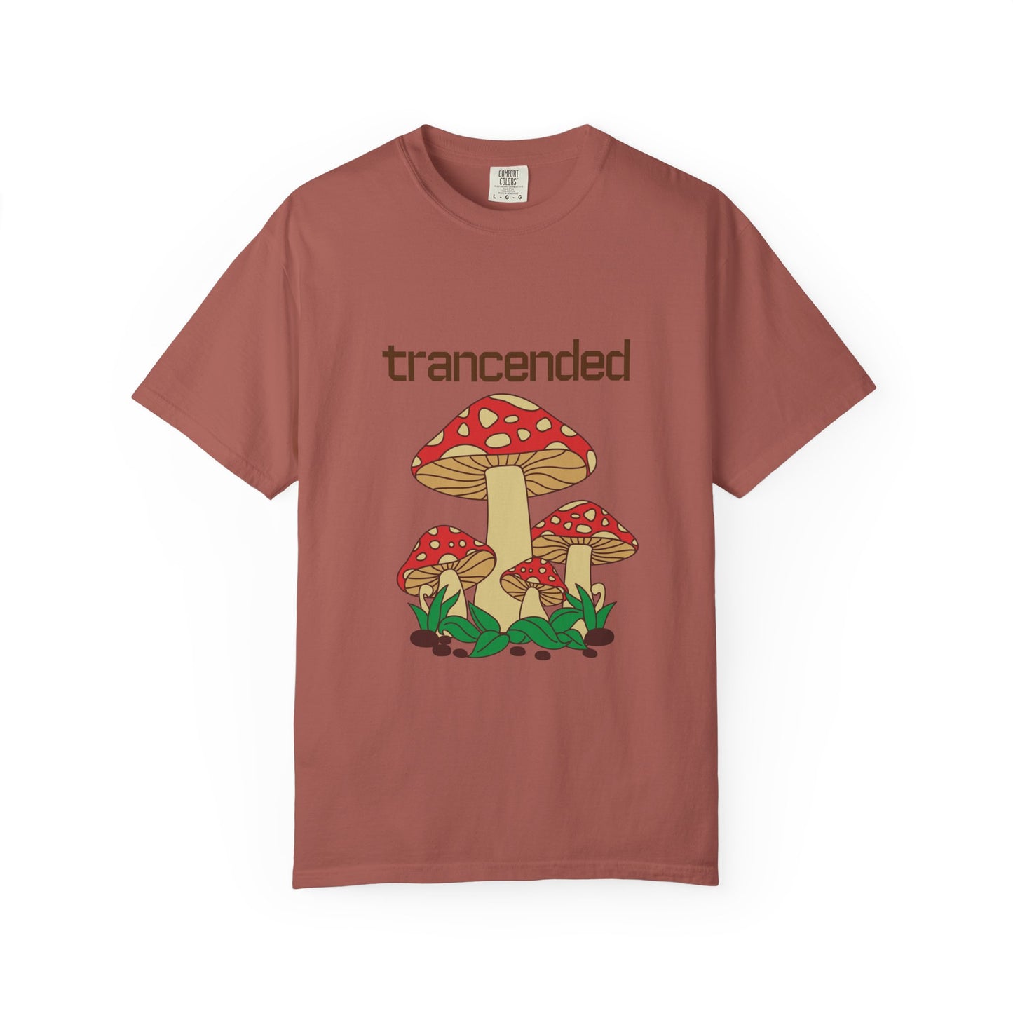 Trancended Mushroom Unisex Garment-Dyed T-Shirt