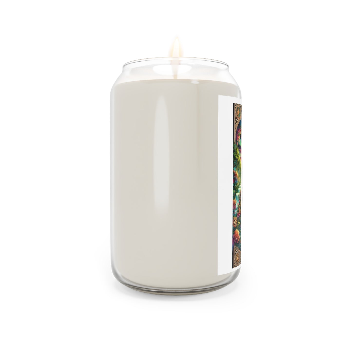 Scented Candle with Tarot Empress Design - Spiritual Décor, Meditation Gift, Relaxation, Home Fragrance, Boho Accessories, Mindfulness