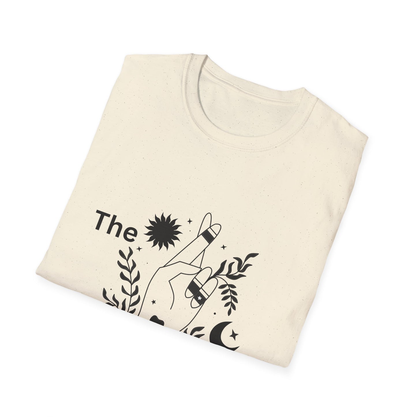 Unisex Softstyle T-Shirt - "The Knowing" Floral Graphic Tee