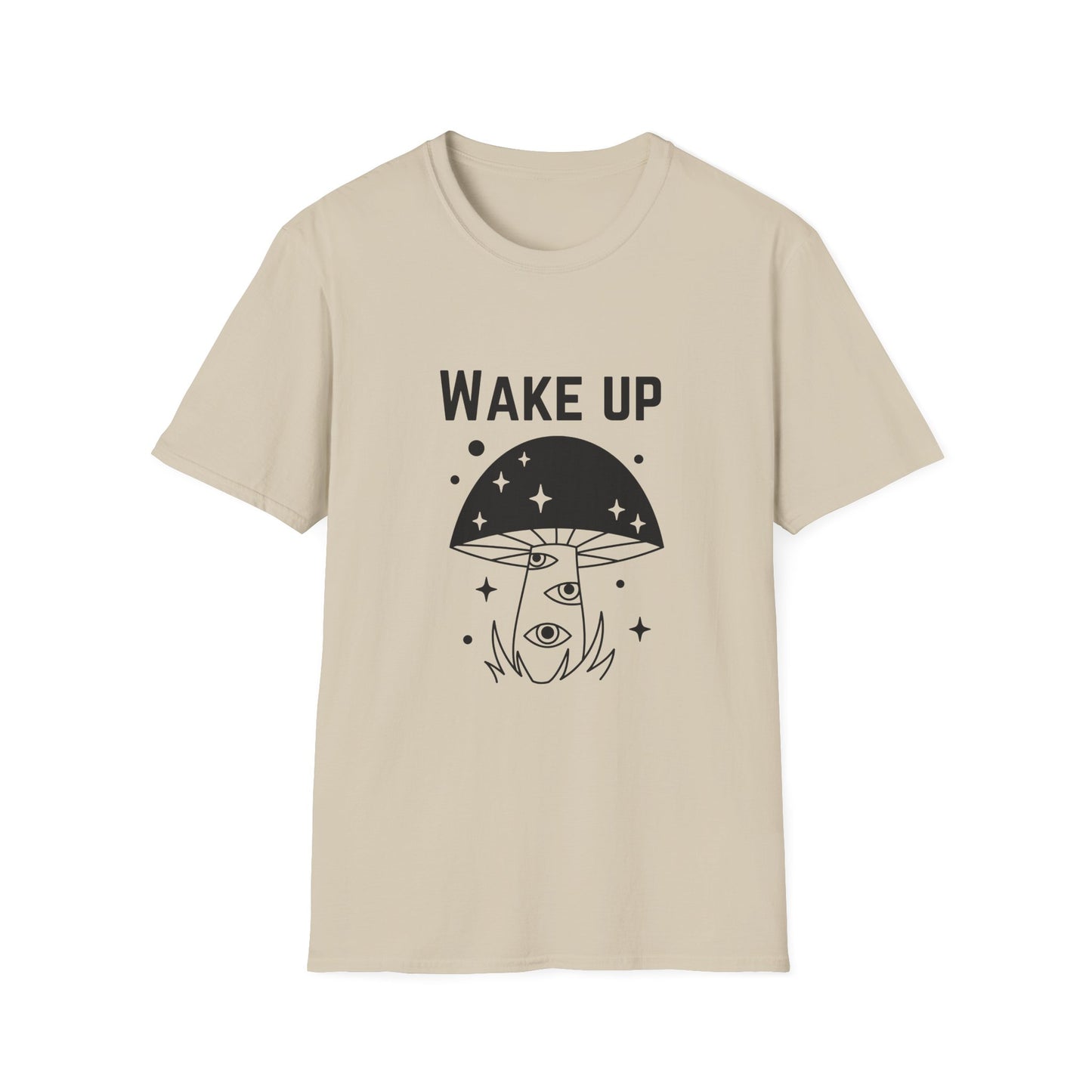 Wake Up Unisex Softstyle T-Shirt - Stylish and Comfy Tee for Daily Inspiration