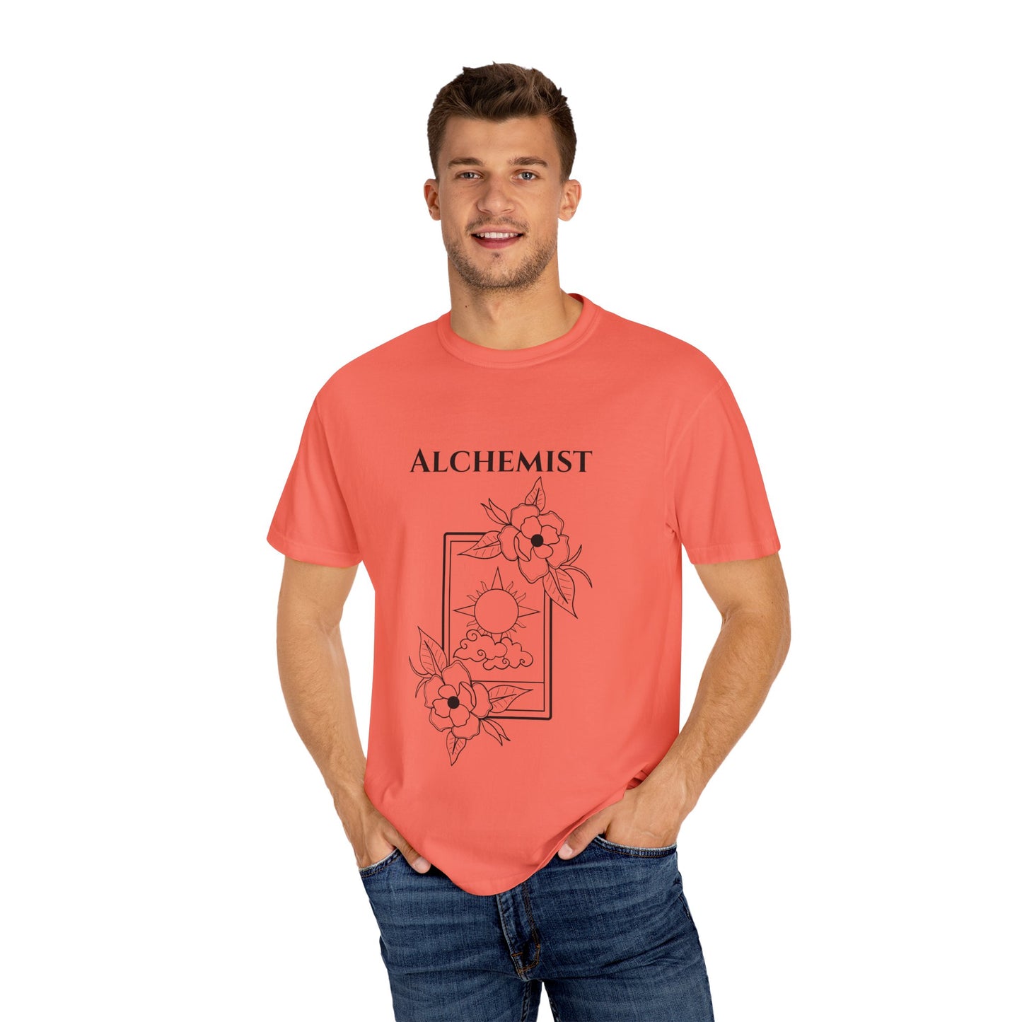 Unisex Alchemist Floral T-Shirt - Casual Wear for Nature Lovers