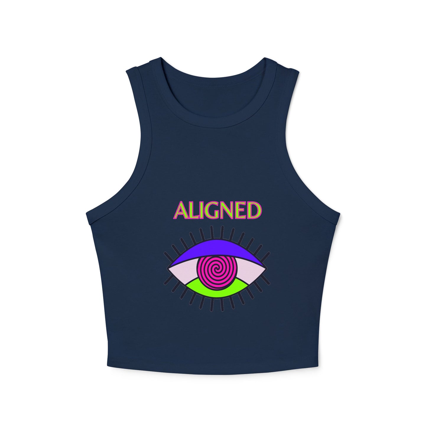 Women's Micro Rib Racer Tank Top