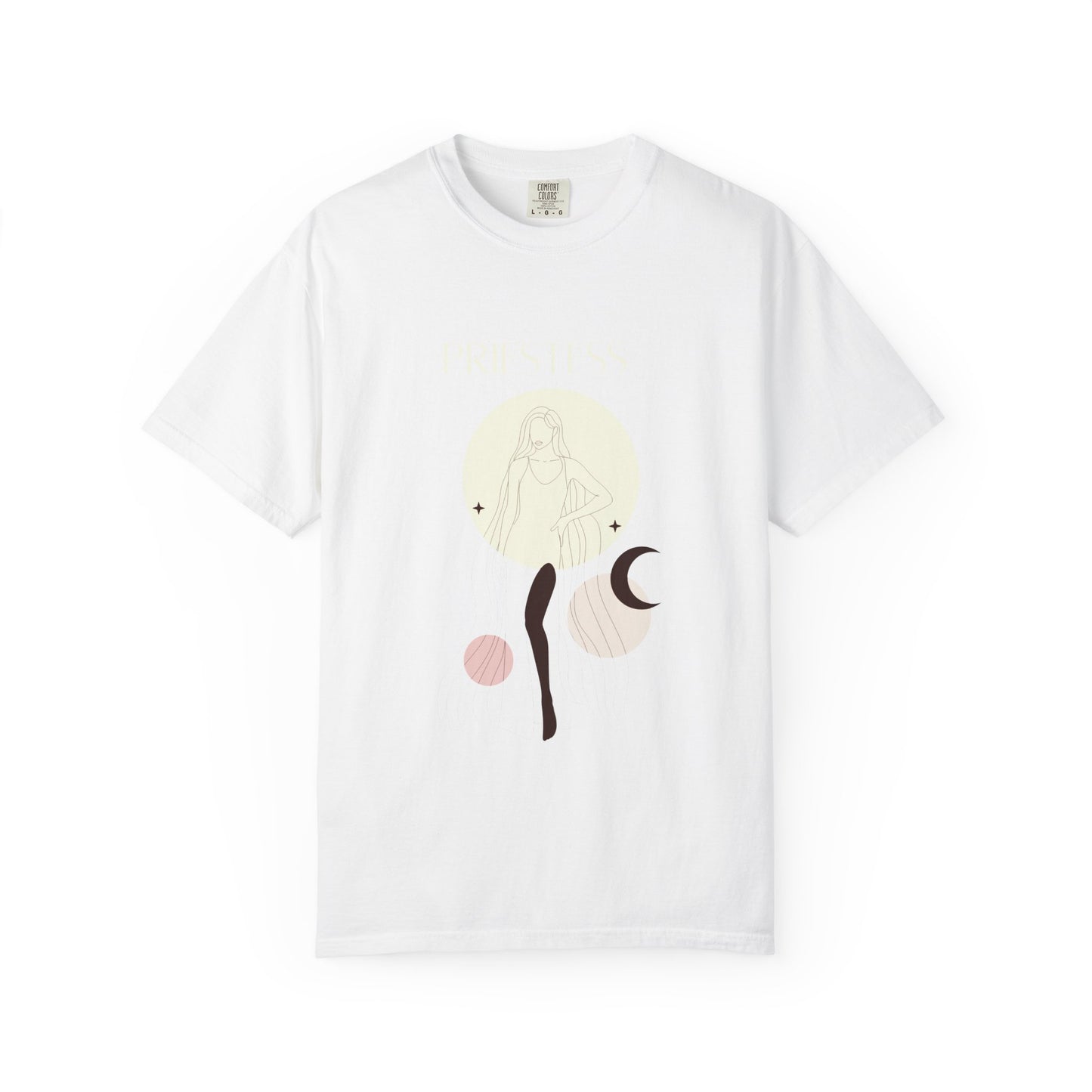 Boho Goddess Graphic Tee - Unisex Garment-Dyed T-Shirt