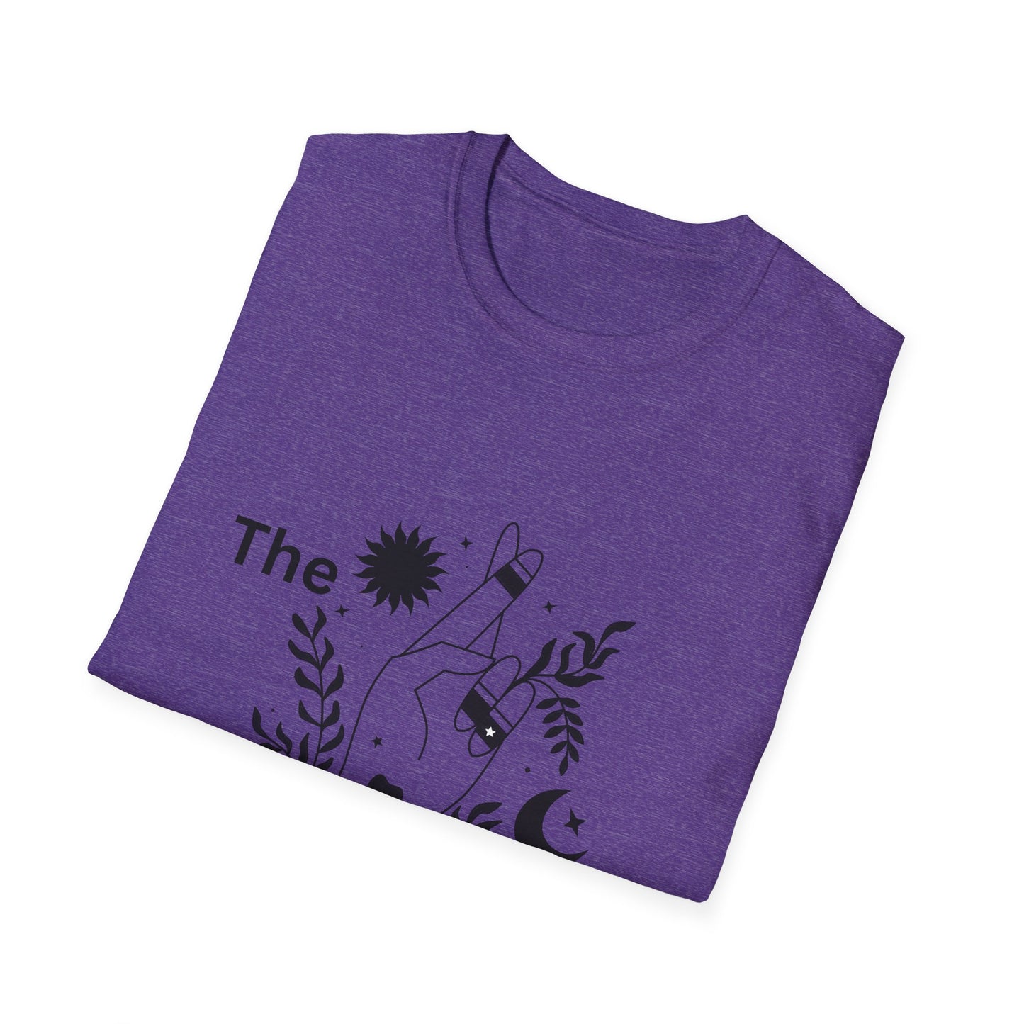 Unisex Softstyle T-Shirt - "The Knowing" Floral Graphic Tee