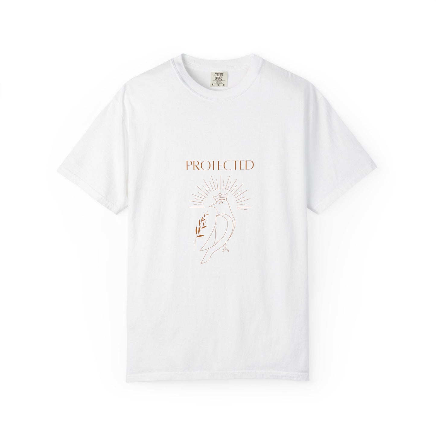 Protected Unisex Garment-Dyed T-Shirt | Nature-Inspired Graphic Tee