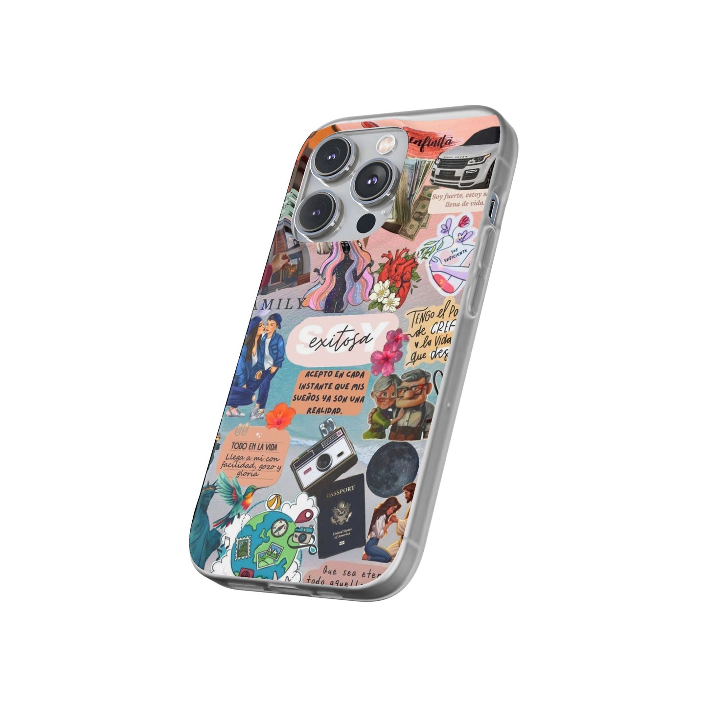 Colorful Inspirational Phone Case, Motivational iPhone Cover, Fun Phone Accessory, Unique Gift for Creative Souls, Flexible Cases for [...]