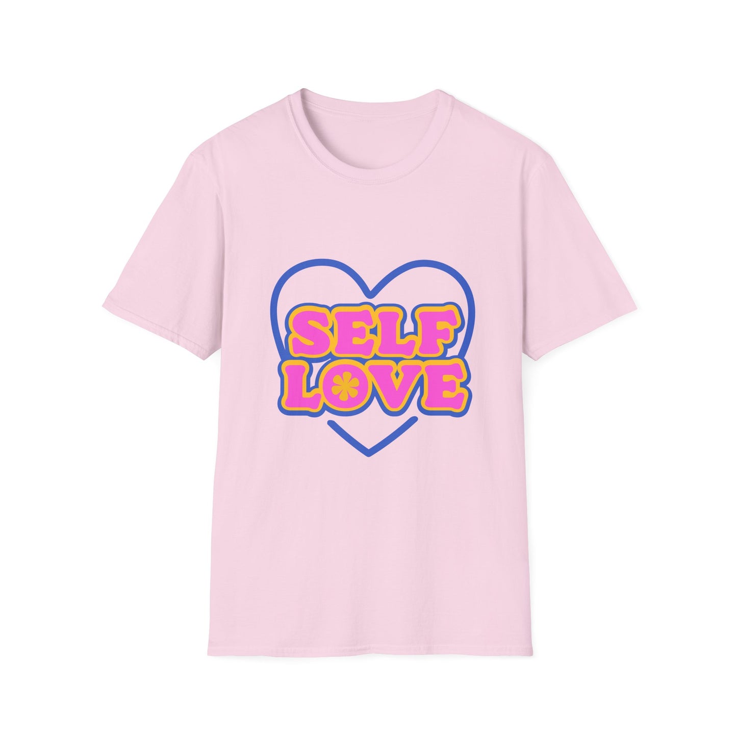 Unisex Self Love T-Shirt - Softstyle Graphic Tee for Empowerment and Self-Care