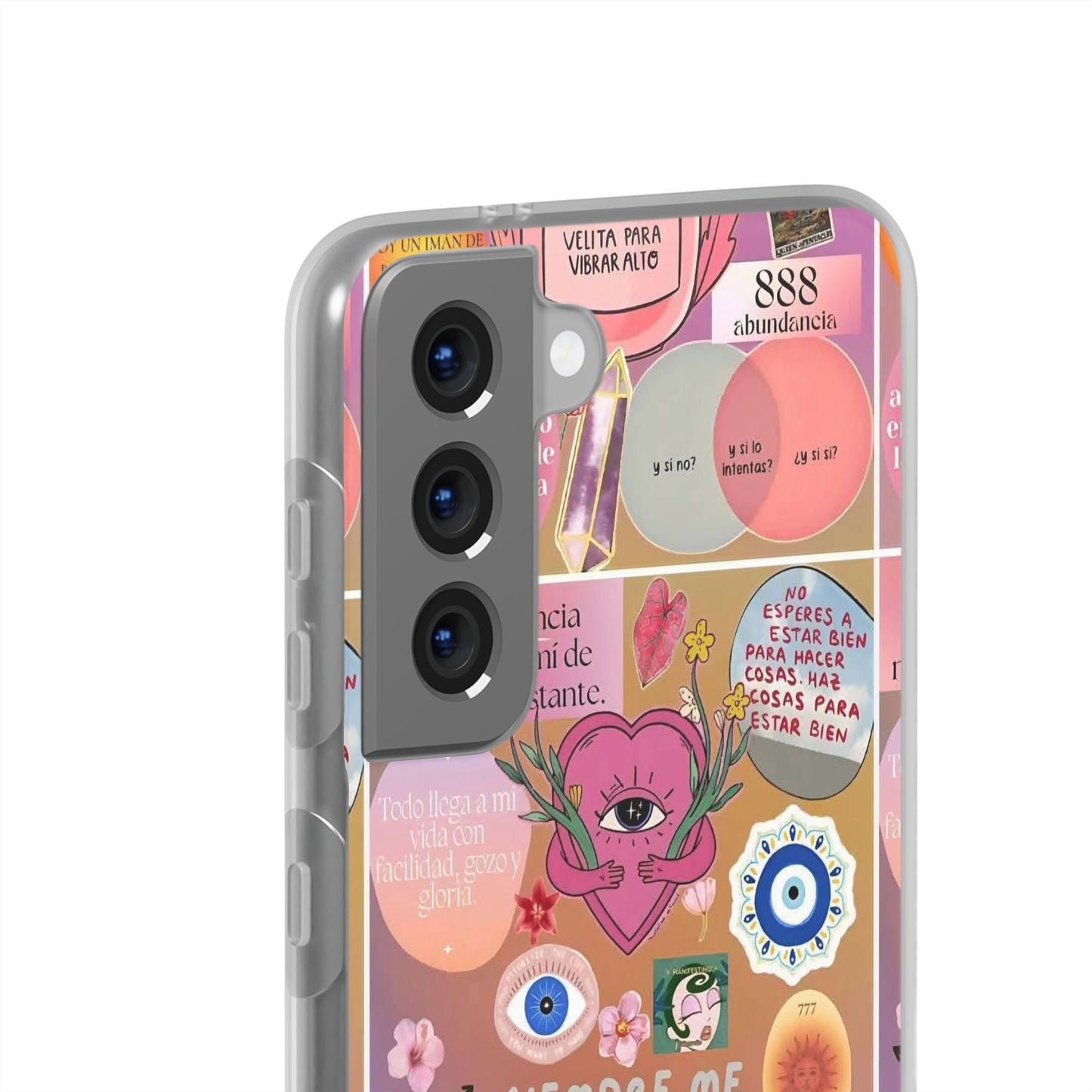 Colorful Affirmation Phone Cases, Positive Vibe Cases for iPhone, Flexible Phone Protection, Unique Gifts for Friends