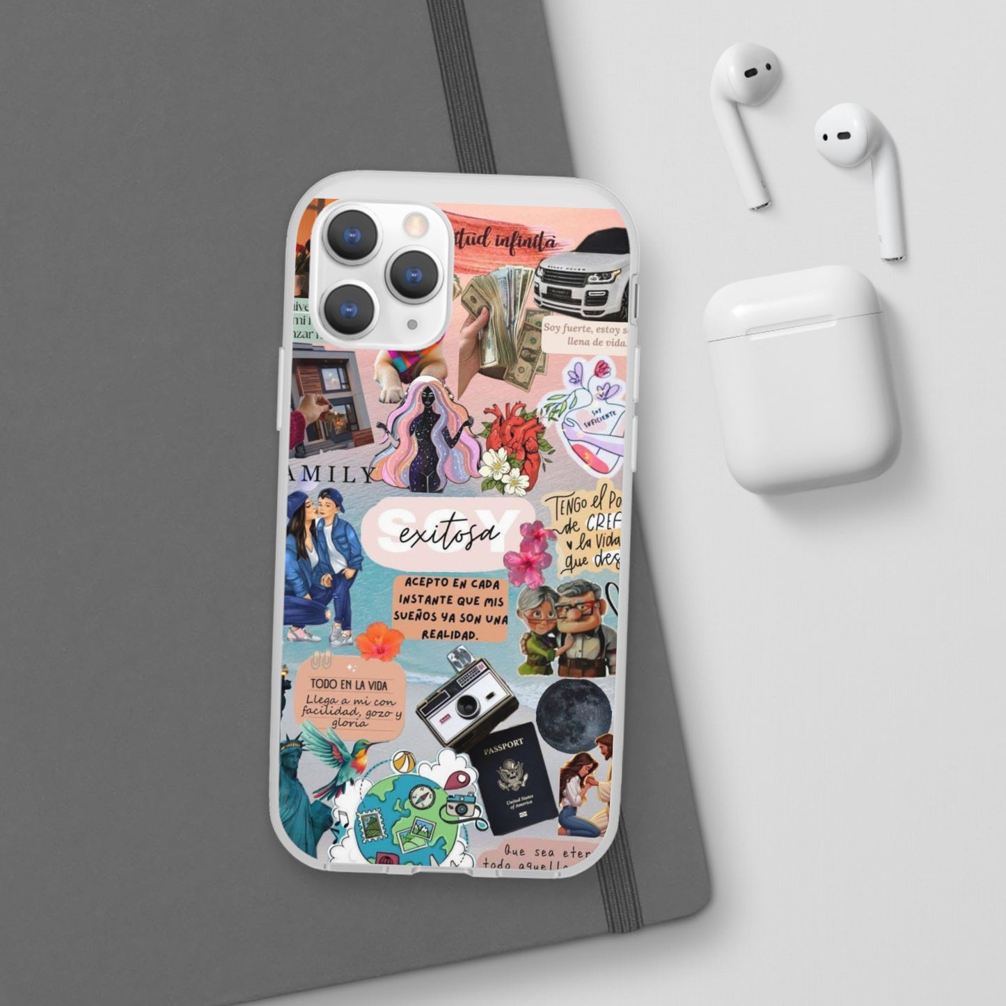 Colorful Inspirational Phone Case, Motivational iPhone Cover, Fun Phone Accessory, Unique Gift for Creative Souls, Flexible Cases for [...]