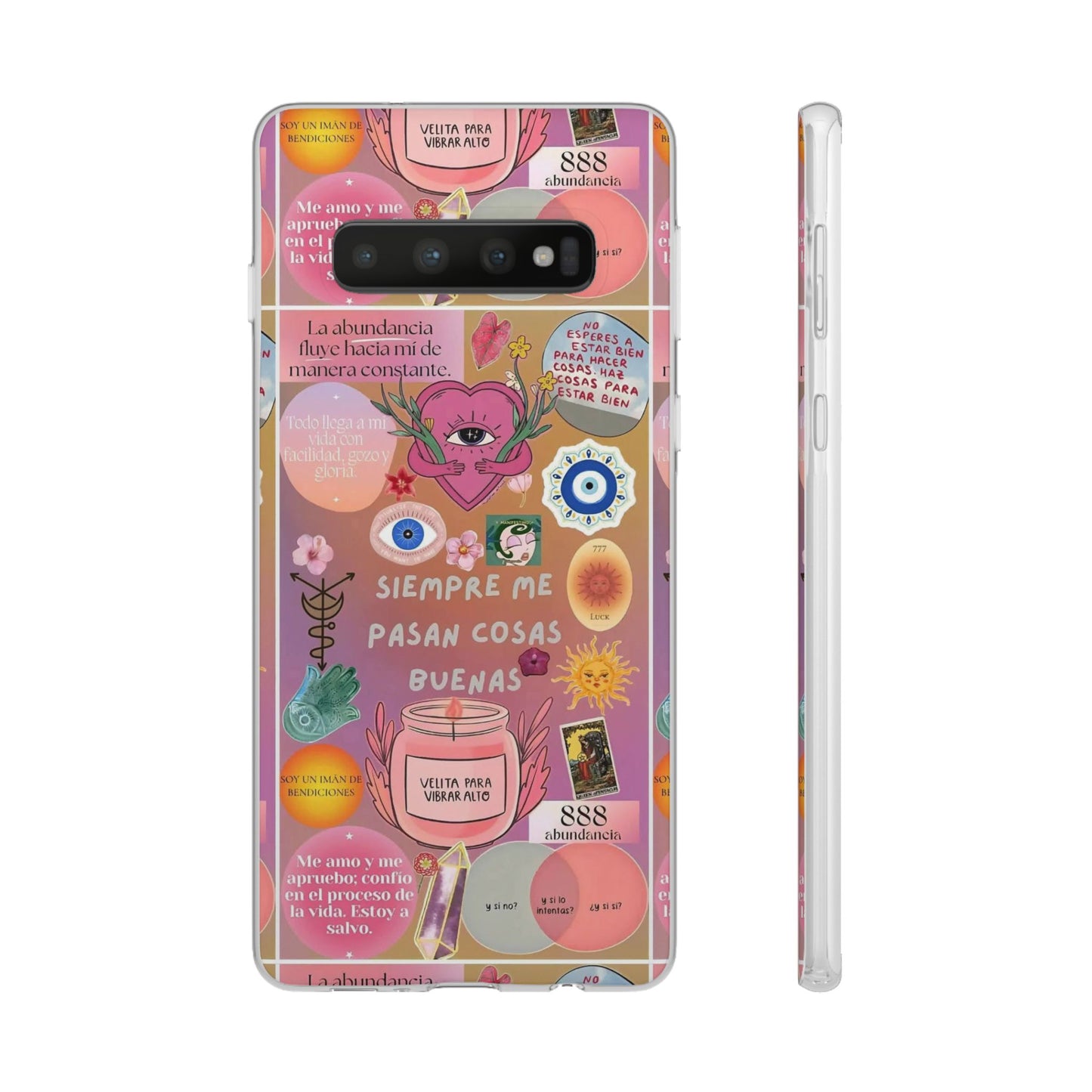 Colorful Affirmation Phone Cases, Positive Vibe Cases for iPhone, Flexible Phone Protection, Unique Gifts for Friends