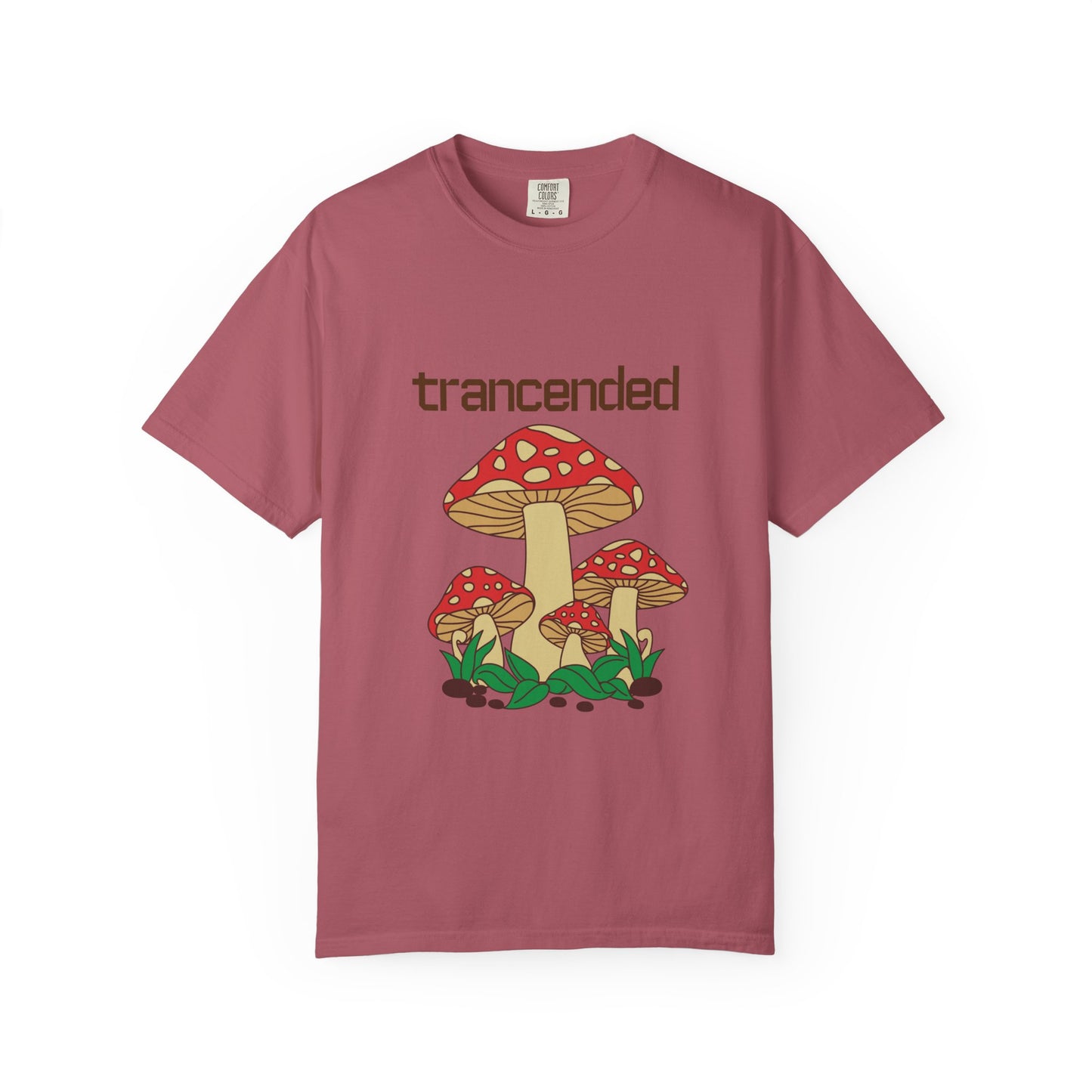 Trancended Mushroom Unisex Garment-Dyed T-Shirt