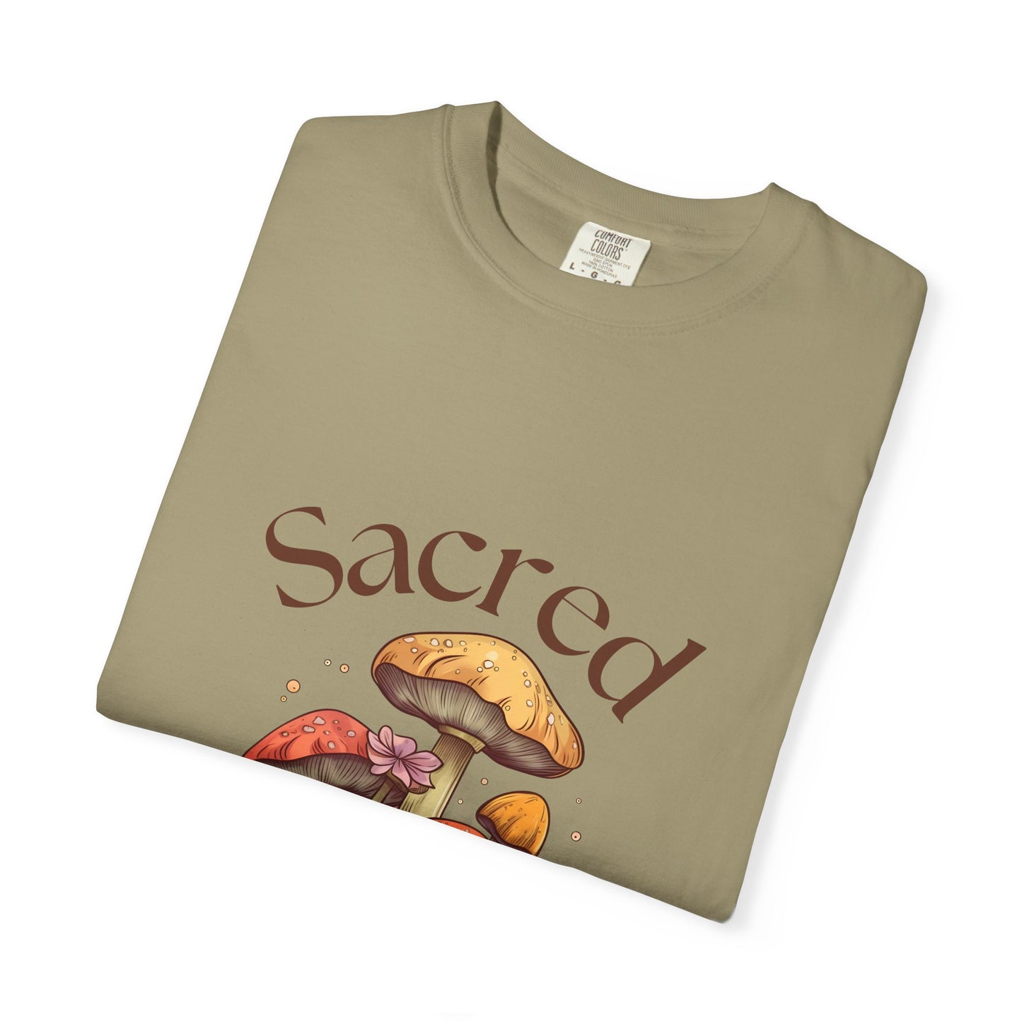 Sacred Mushroom Unisex Garment-Dyed T-Shirt