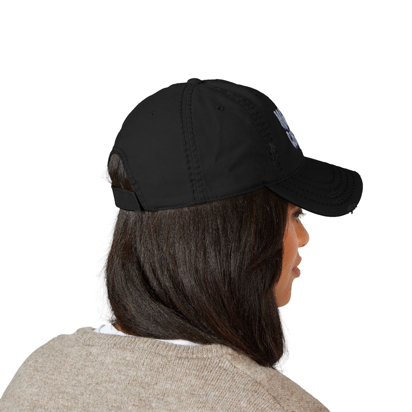 Distressed Dad Hat (Embroidery)