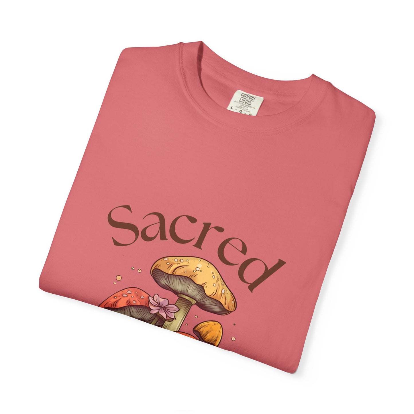 Sacred Mushroom Unisex Garment-Dyed T-Shirt