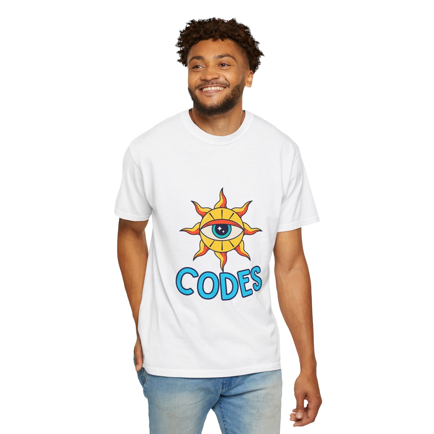 Unisex Sun-Coded T-Shirt - Vibrant Graphic Tee for Casual Style