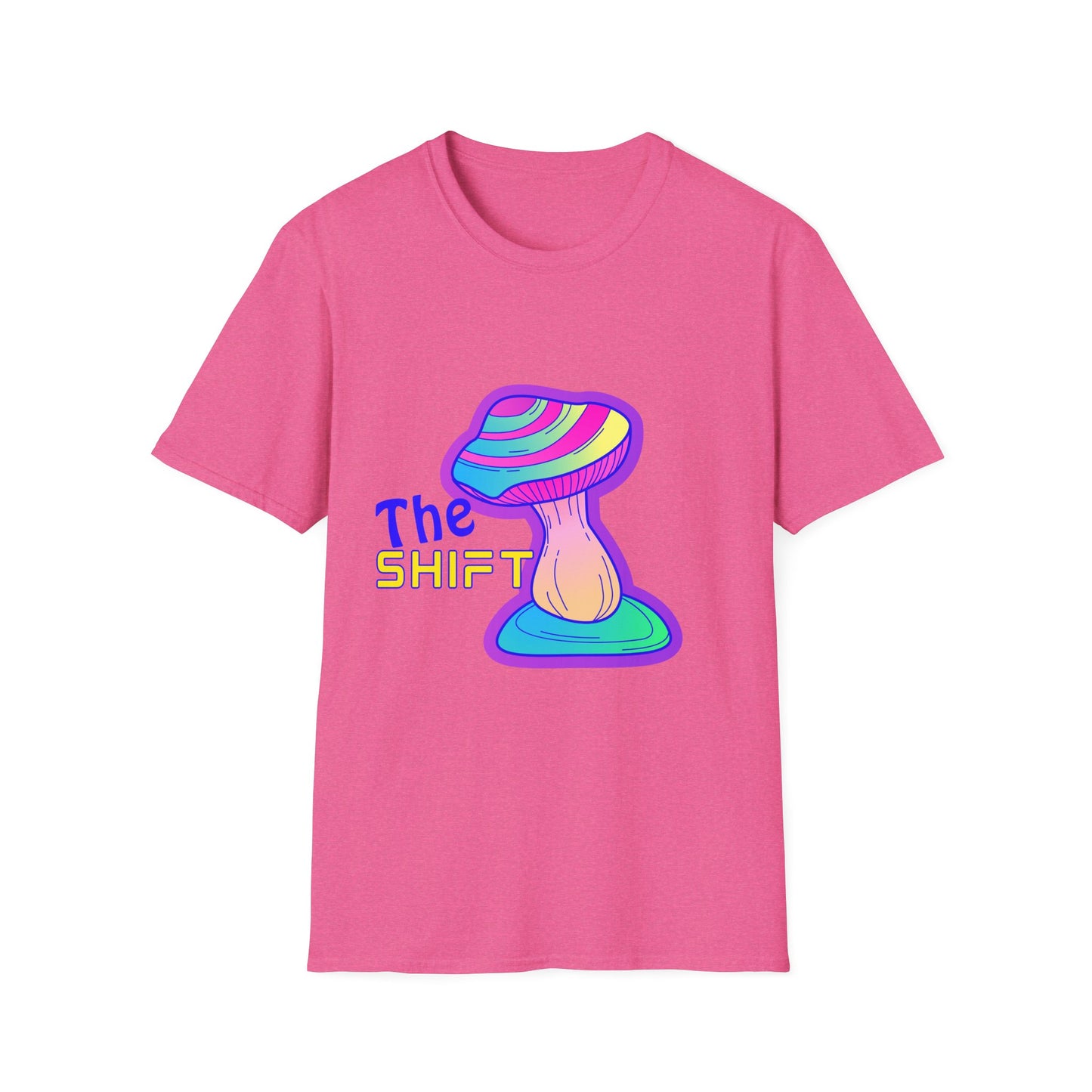 Colorful Psychedelic Unisex T-Shirt - 'The Shift' Graphic Tee for Festivals & Everyday Wear