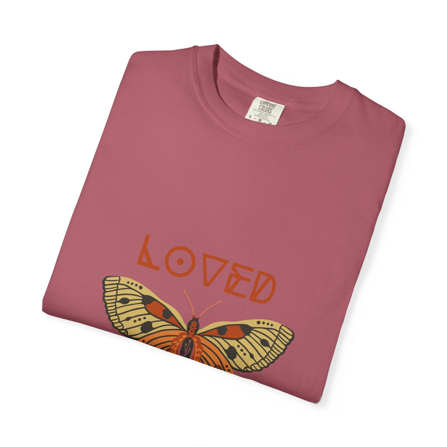 Loved Butterfly Unisex T-Shirt - Perfect Gift for Nature Lovers