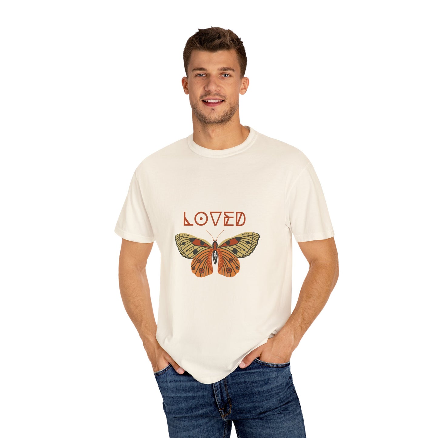 Loved Butterfly Unisex T-Shirt - Perfect Gift for Nature Lovers