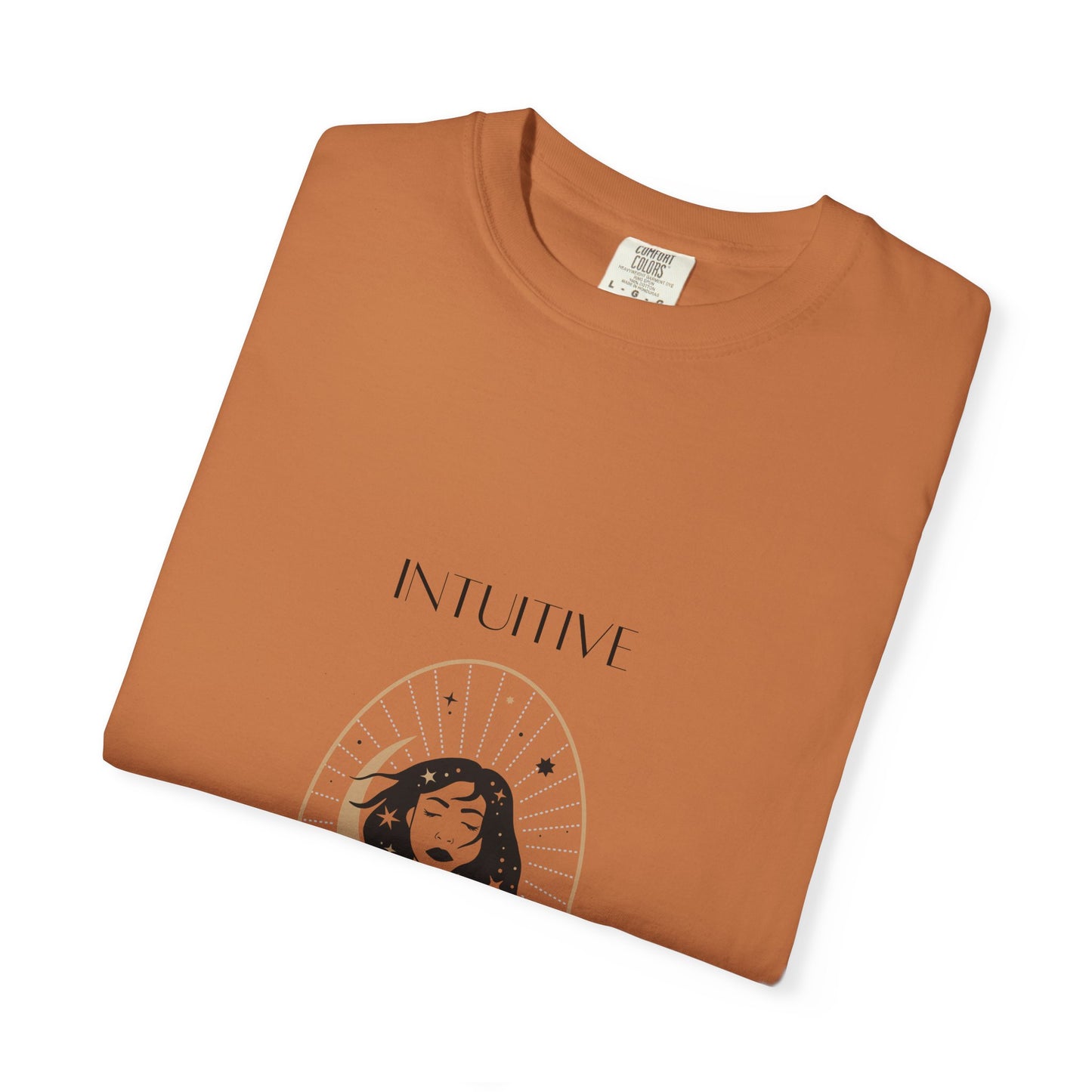 Intuitive Unisex Garment-Dyed T-Shirt | Astrology-Inspired Design