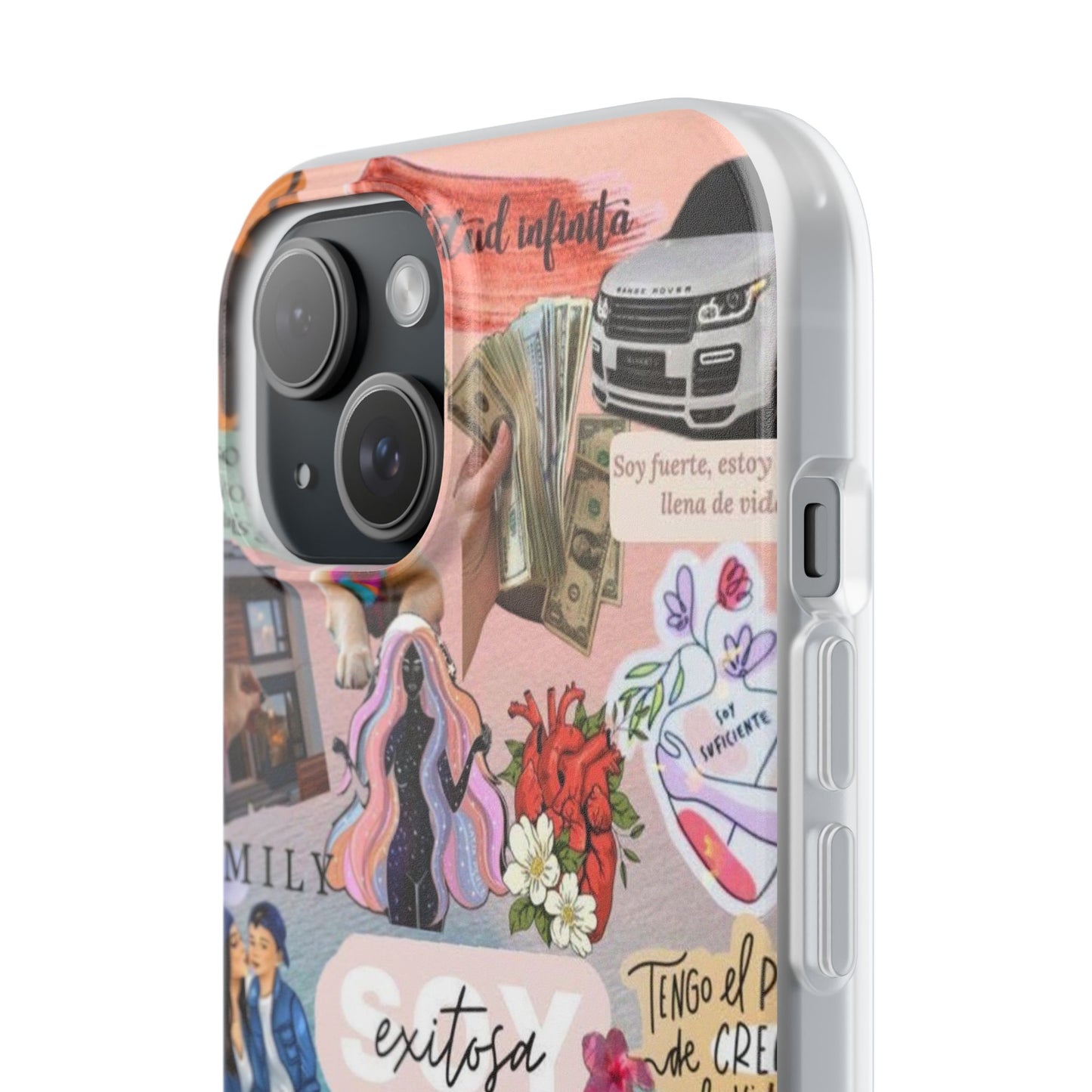 Colorful Inspirational Phone Case, Motivational iPhone Cover, Fun Phone Accessory, Unique Gift for Creative Souls, Flexible Cases for [...]