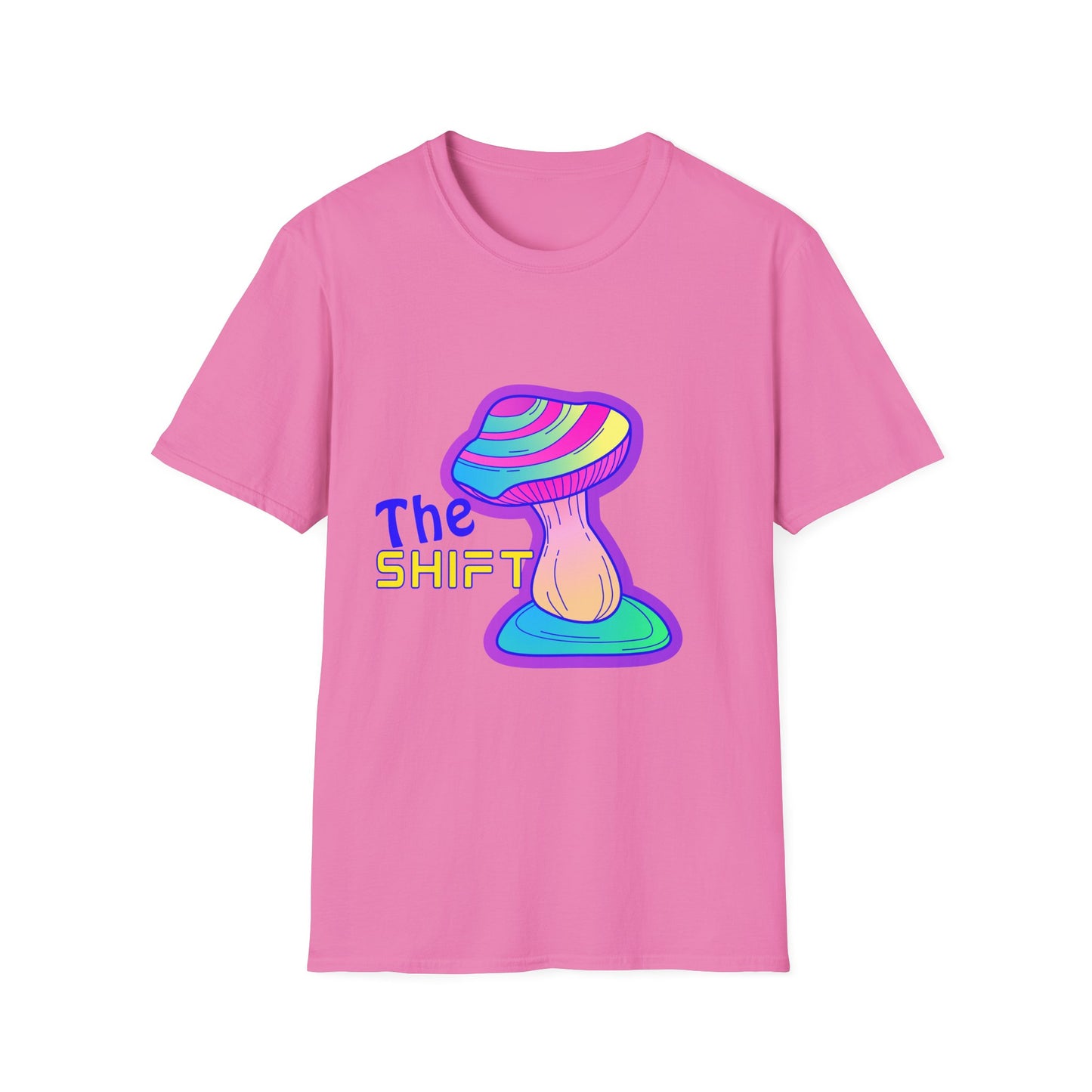 Colorful Psychedelic Unisex T-Shirt - 'The Shift' Graphic Tee for Festivals & Everyday Wear