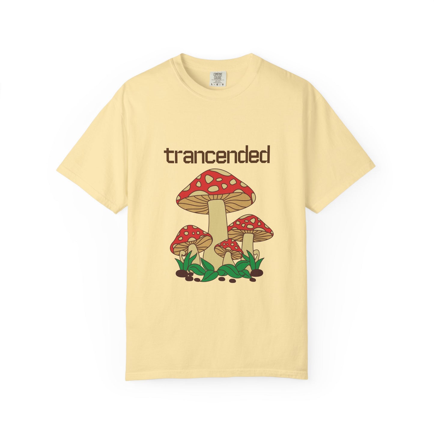 Trancended Mushroom Unisex Garment-Dyed T-Shirt