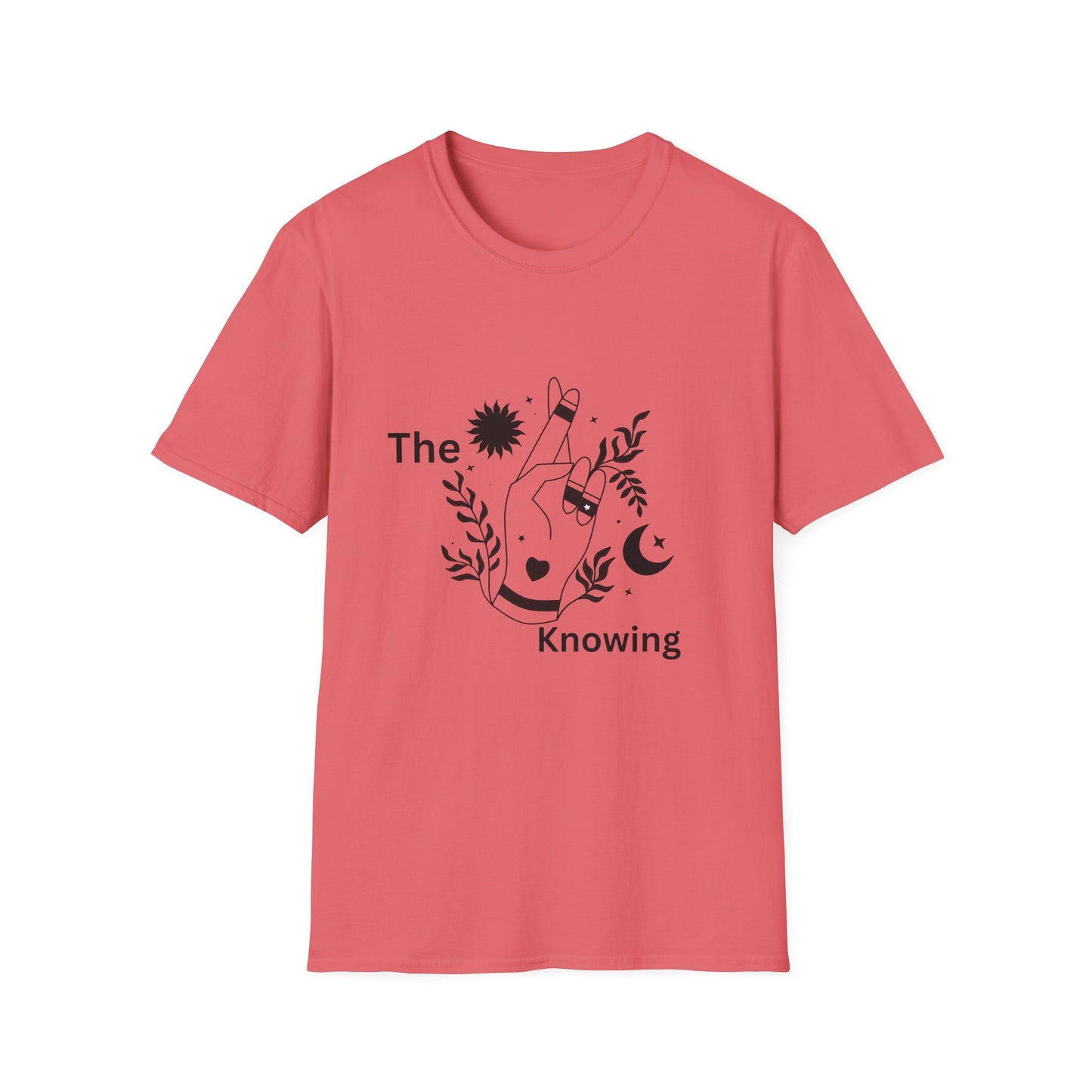 Unisex Softstyle T-Shirt - "The Knowing" Floral Graphic Tee