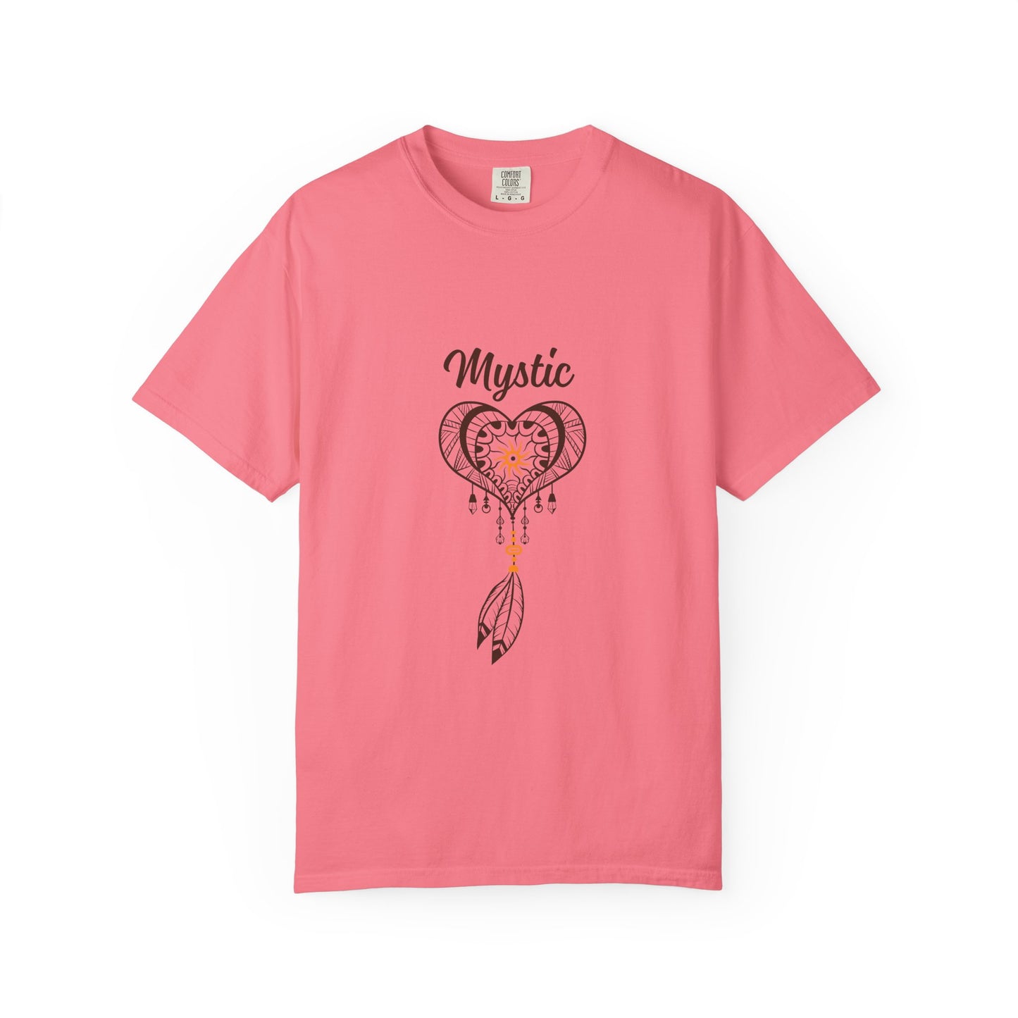 Mystic Heart Unisex T-shirt – Bohemian Style Graphic Tee