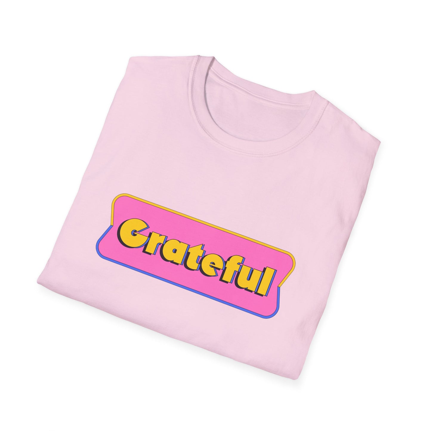 Grateful Retro Unisex Softstyle T-Shirt
