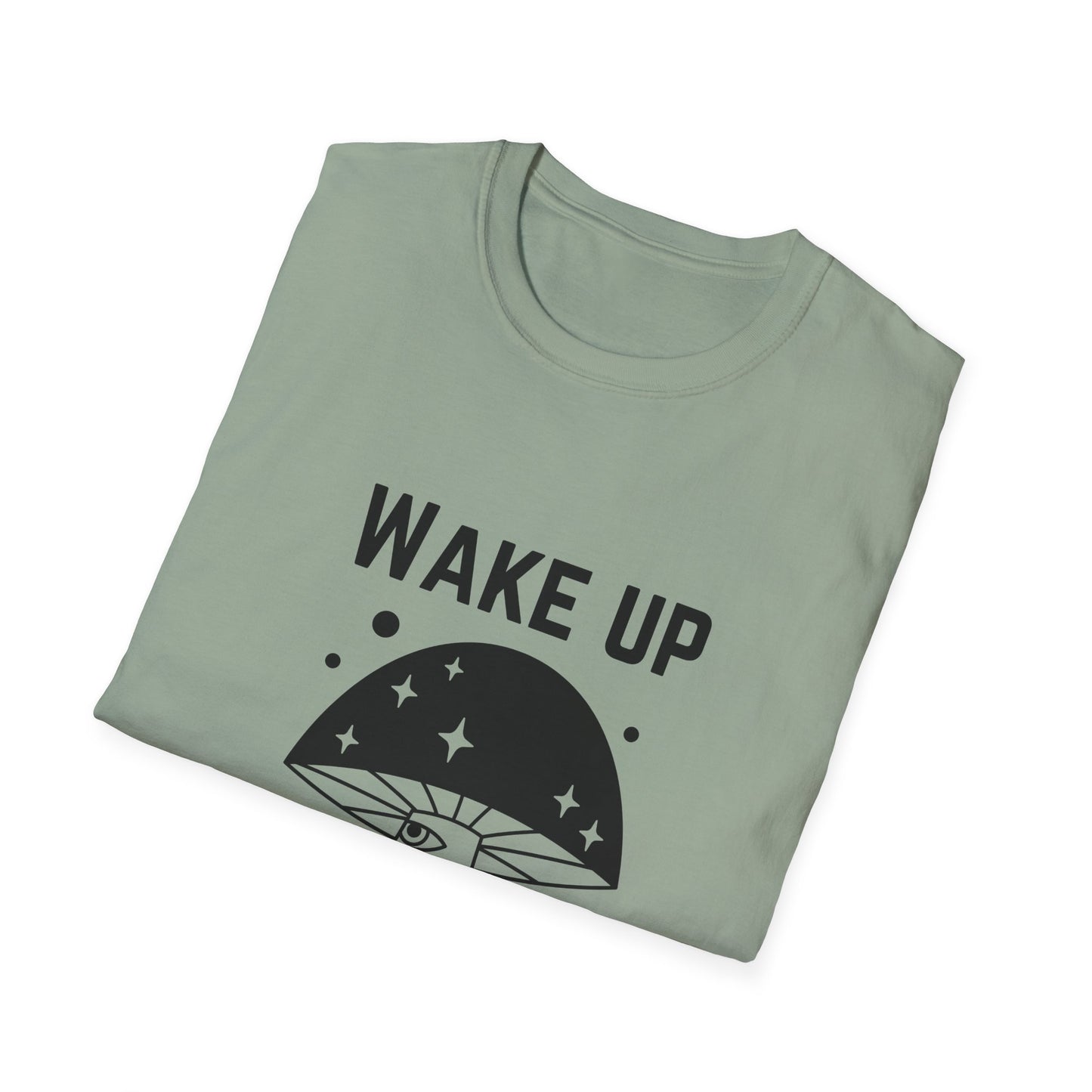 Wake Up Unisex Softstyle T-Shirt - Stylish and Comfy Tee for Daily Inspiration