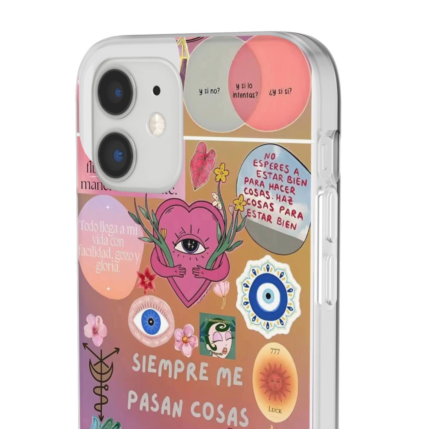 Colorful Affirmation Phone Cases, Positive Vibe Cases for iPhone, Flexible Phone Protection, Unique Gifts for Friends