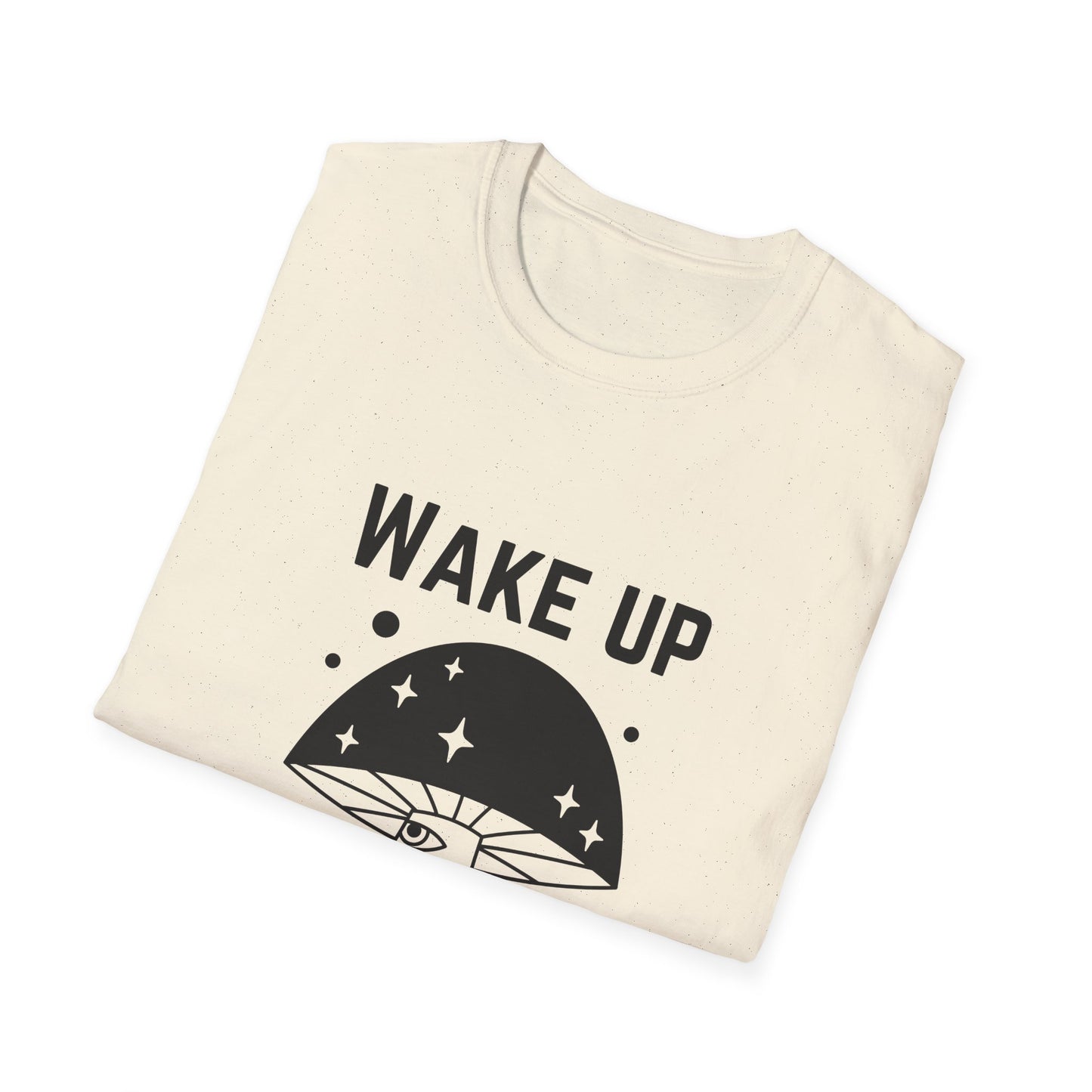 Wake Up Unisex Softstyle T-Shirt - Stylish and Comfy Tee for Daily Inspiration
