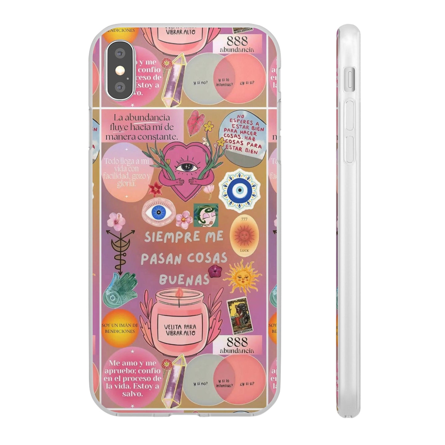 Colorful Affirmation Phone Cases, Positive Vibe Cases for iPhone, Flexible Phone Protection, Unique Gifts for Friends