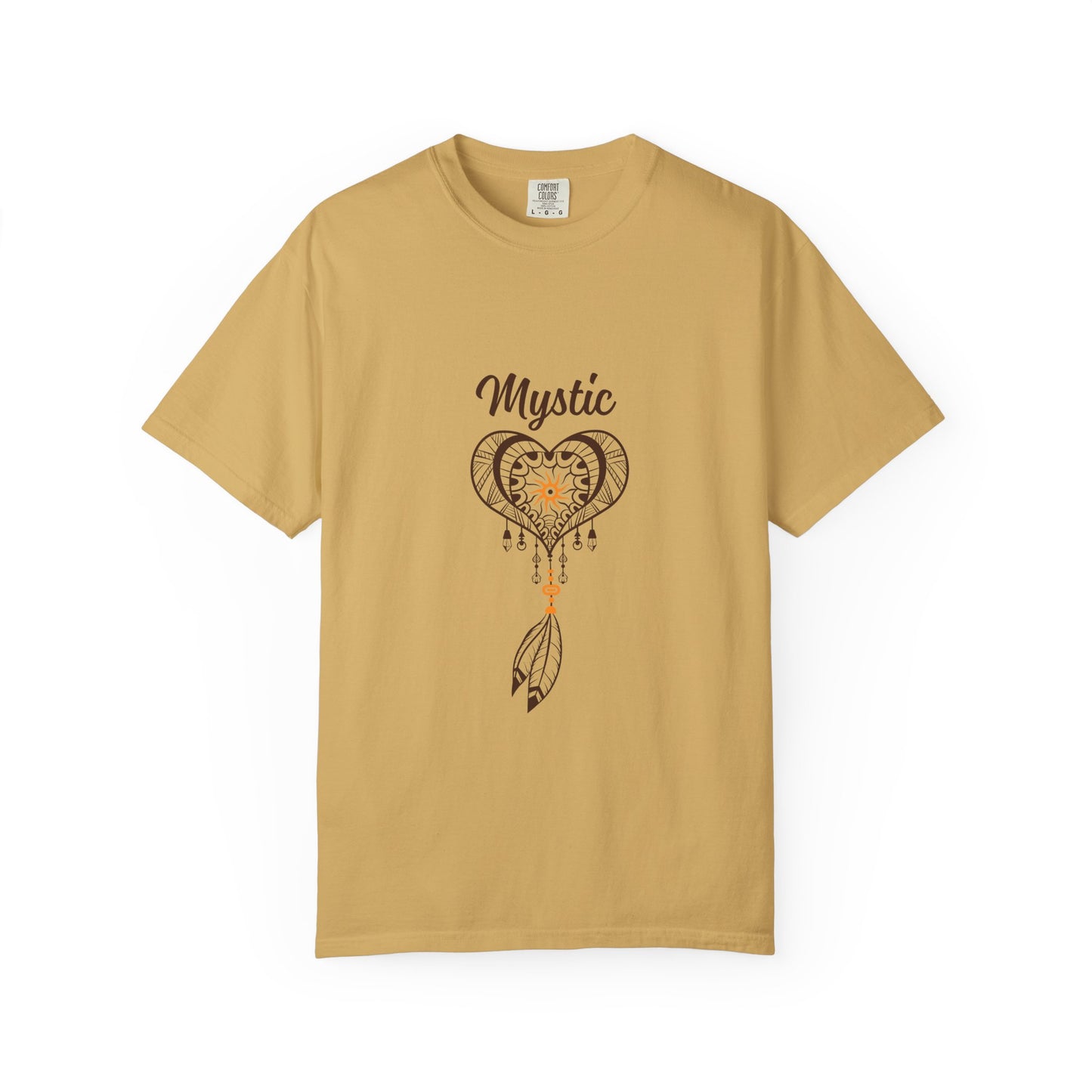 Mystic Heart Unisex T-shirt – Bohemian Style Graphic Tee