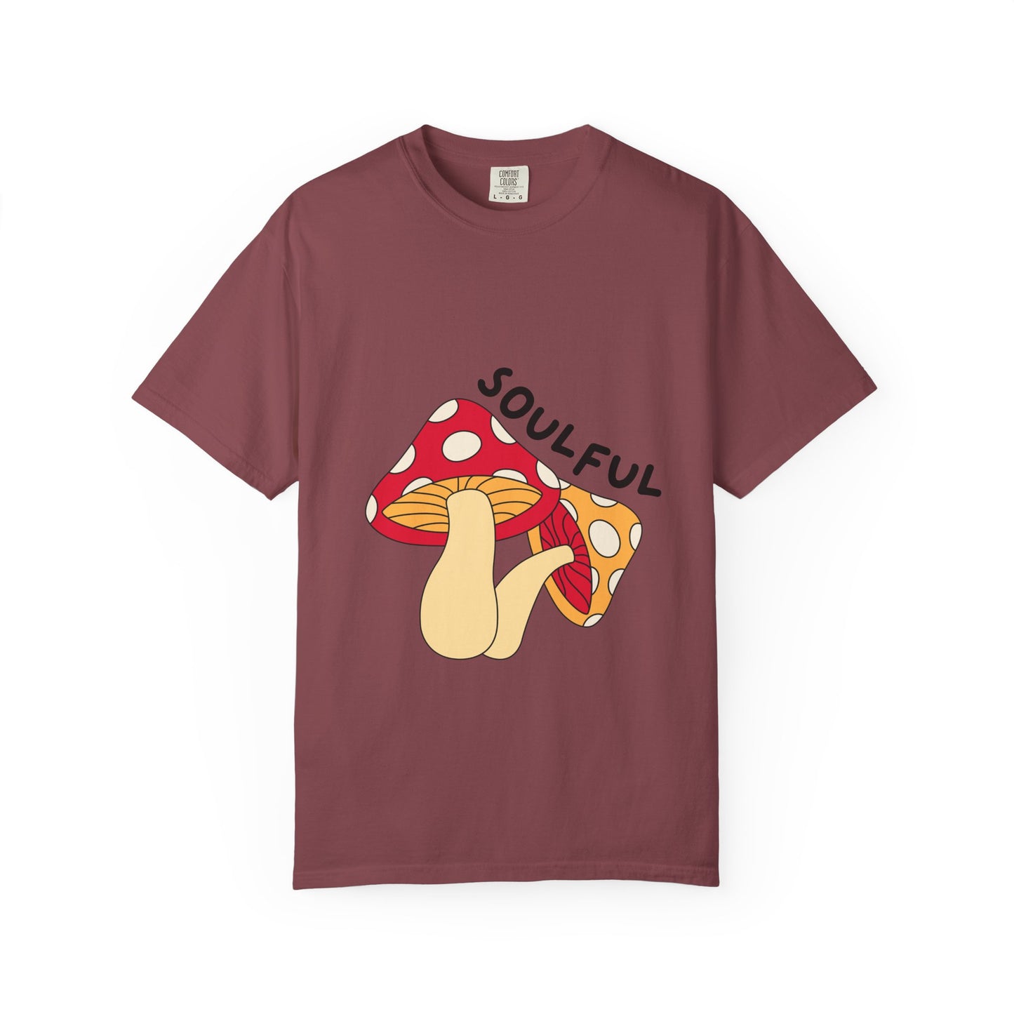 Soulful Mushroom Unisex T-shirt - Eye-catching, Comfortable Casual Wear