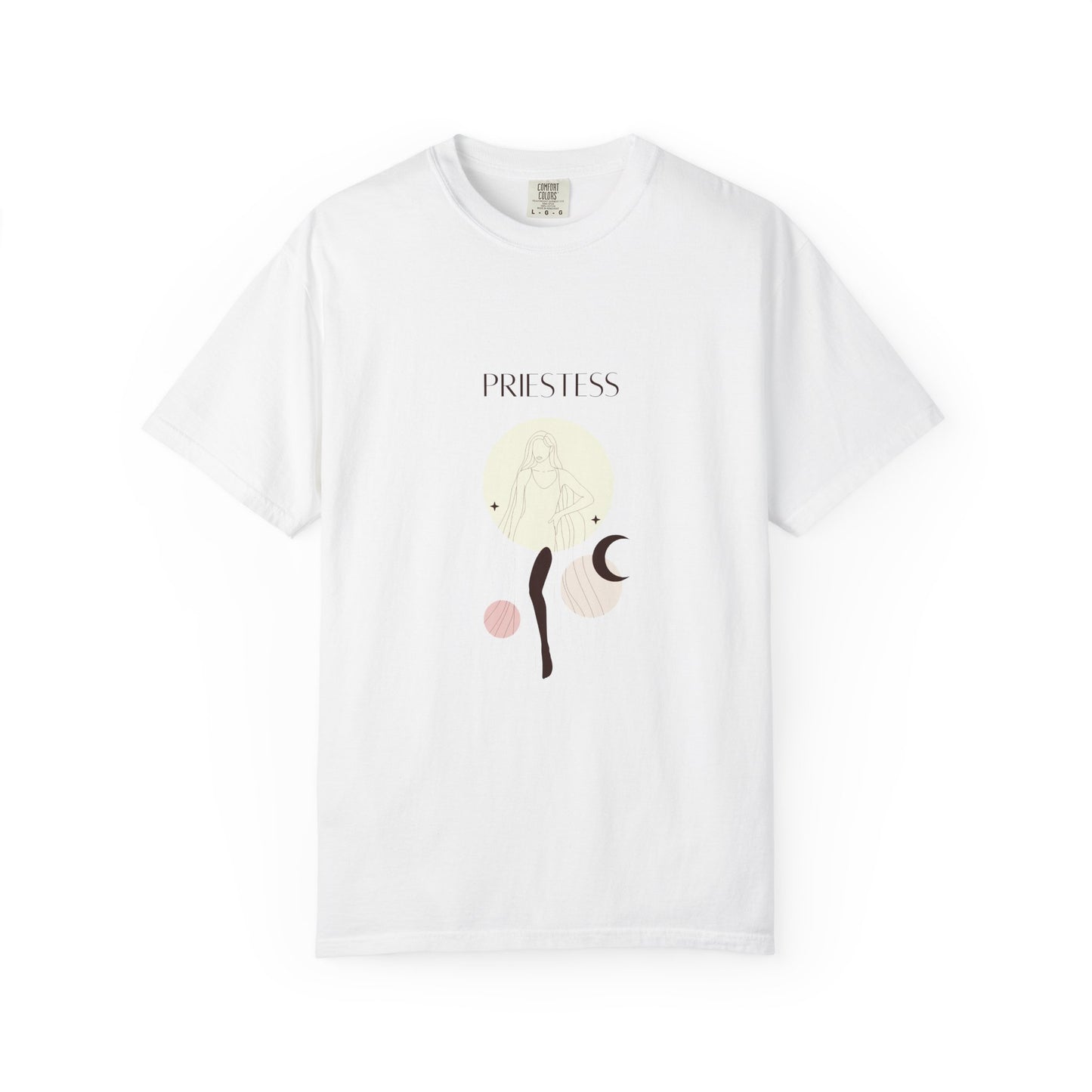 Bohemian Priestess T-Shirt | Unisex Garment-Dyed Tee for Spiritual Souls